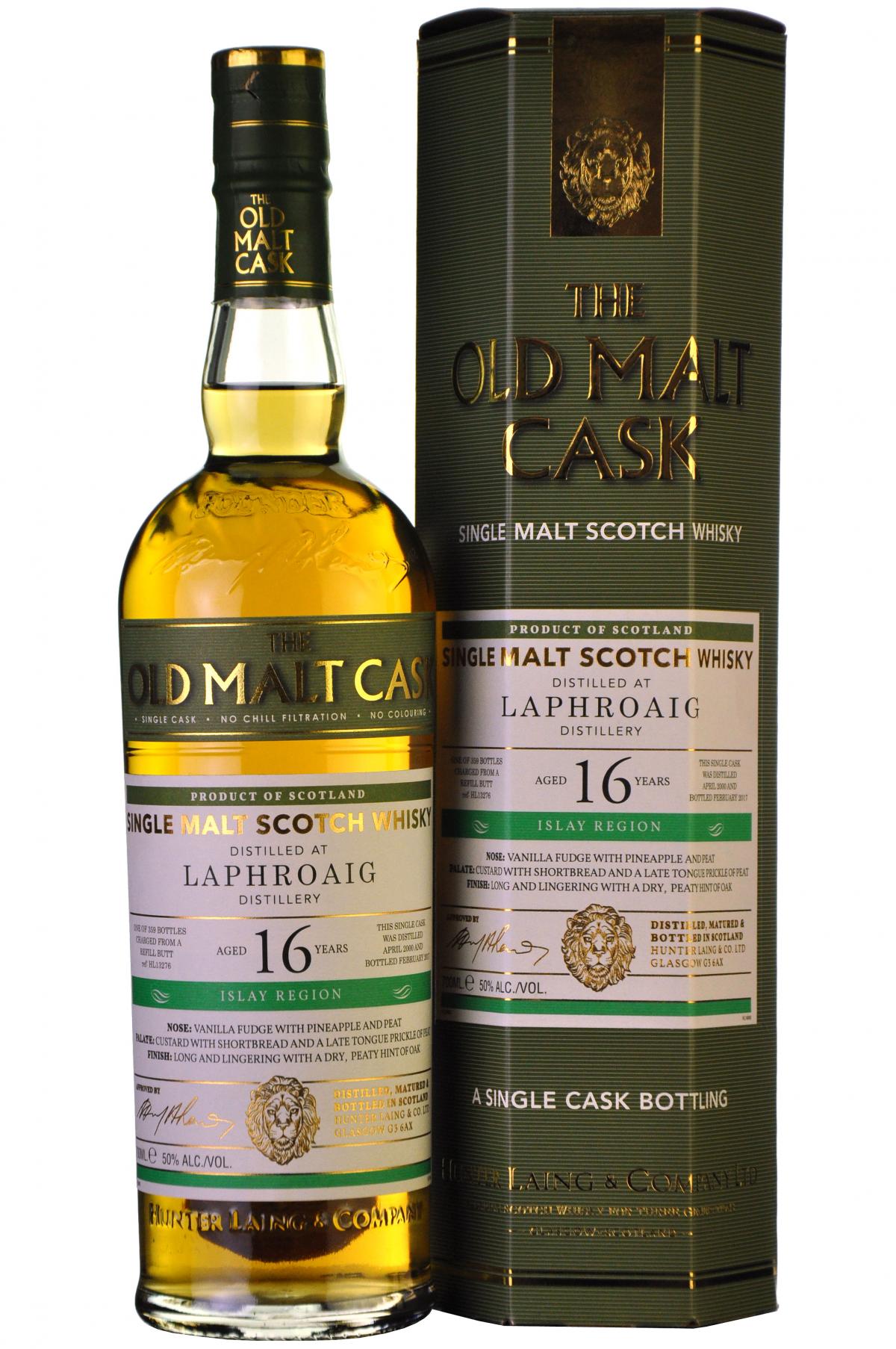 Laphroaig 2000-2017 | 16 Year Old | Old Malt Cask 13276