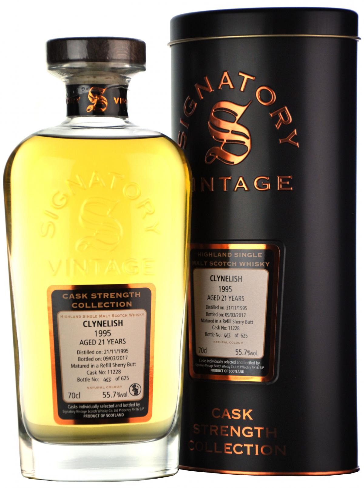 Clynelish 1995-2017 | 21 Year Old Signatory Vintage