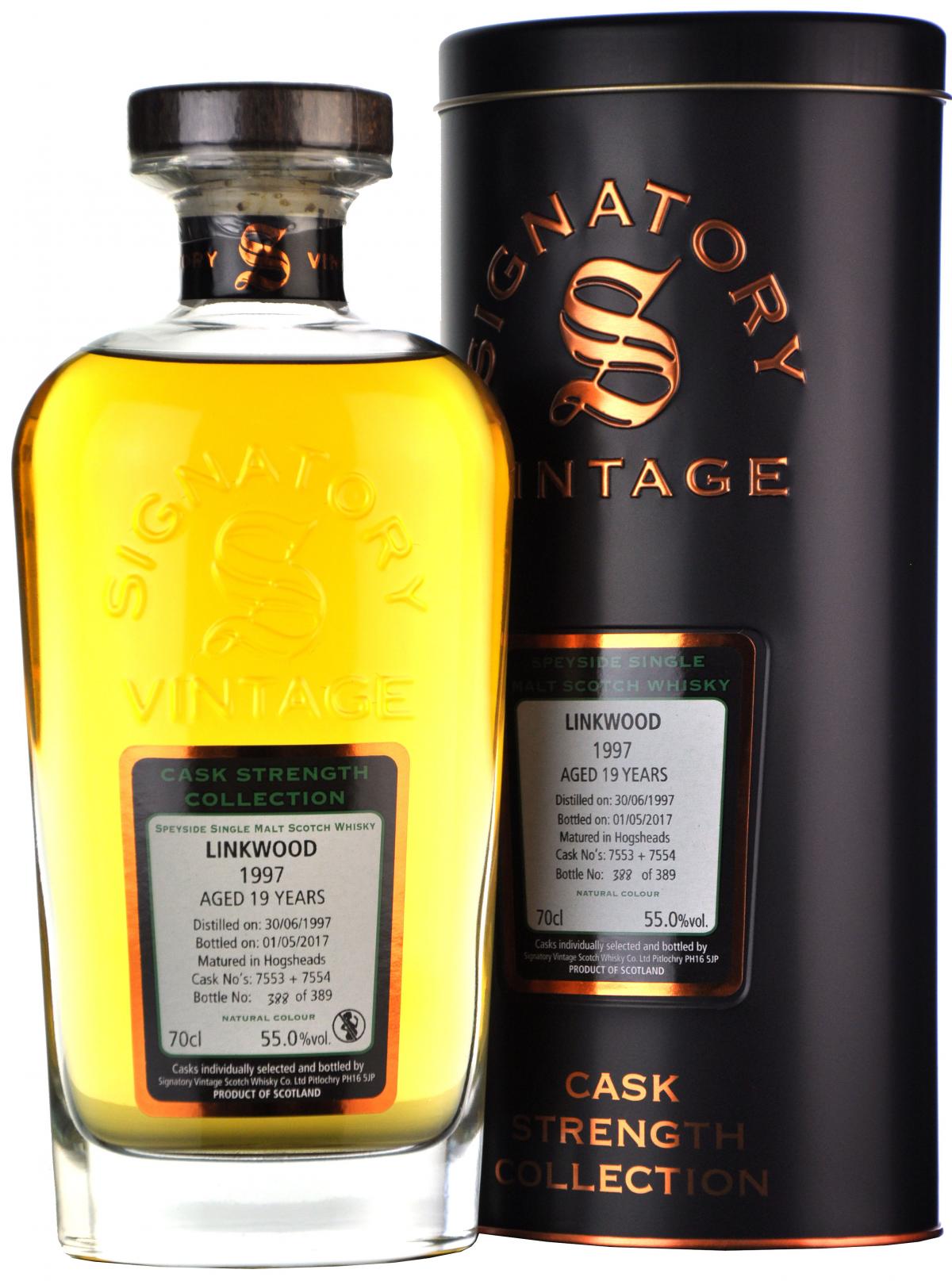 Linkwood 1997-2017 | 19 Year Old | Signatory Vintage