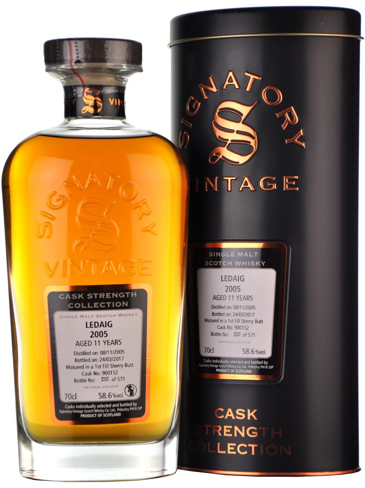 Ledaig 2005-2017 | 11 Year Old | Signatory Vintage