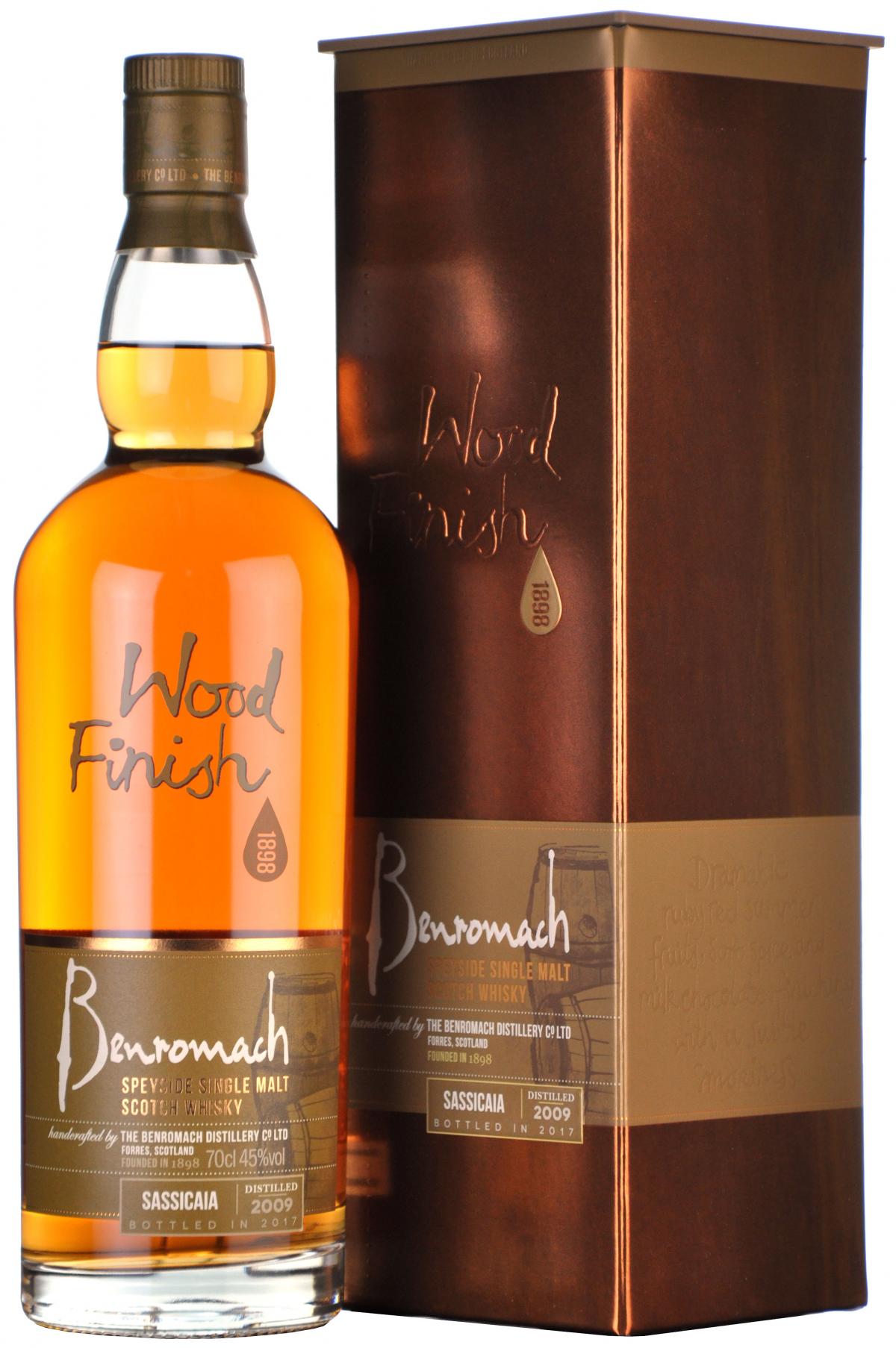 Benromach 2009-2017 Sassicaia Wood Finish