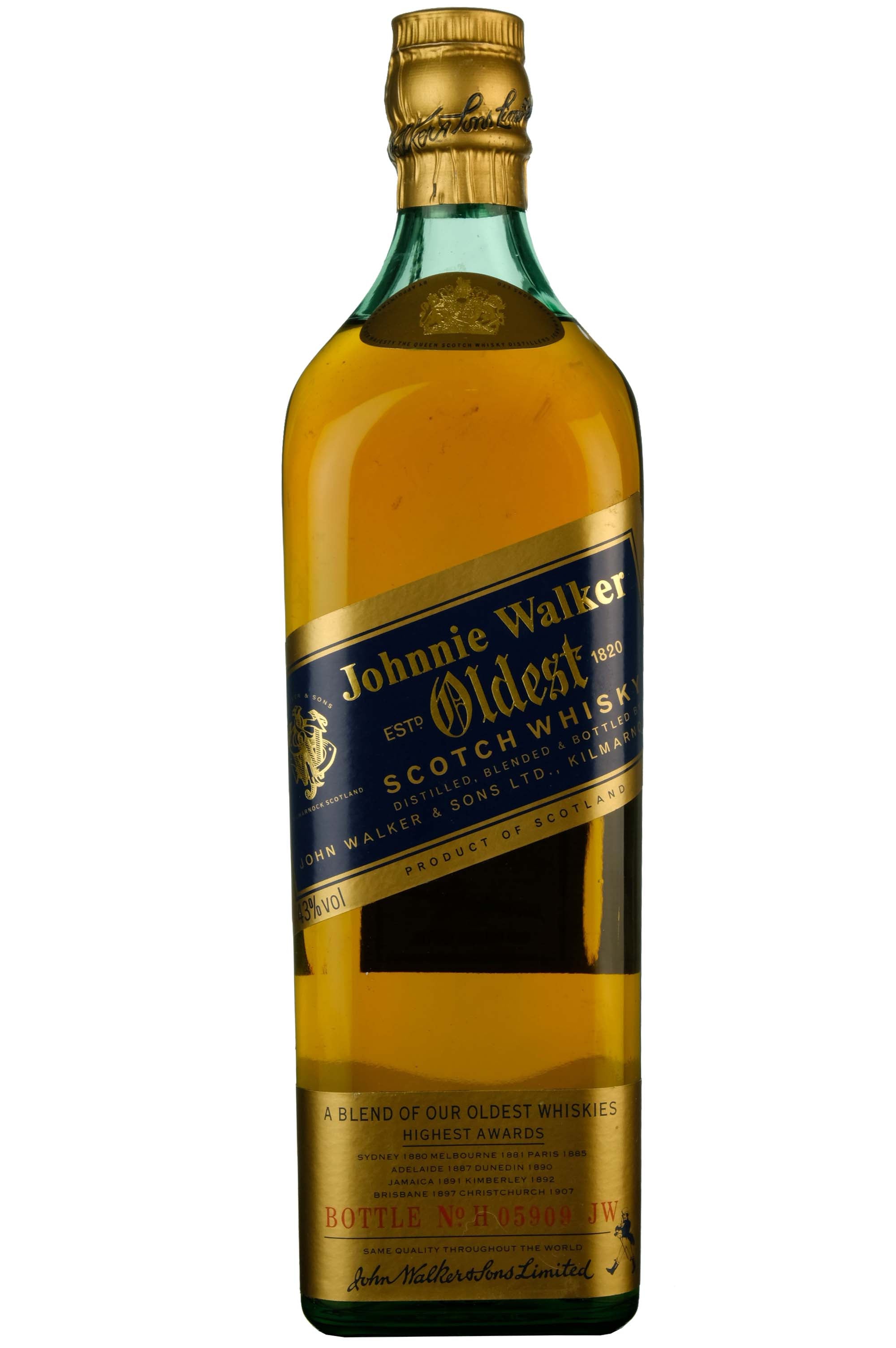Johnnie Walker Oldest 1980s