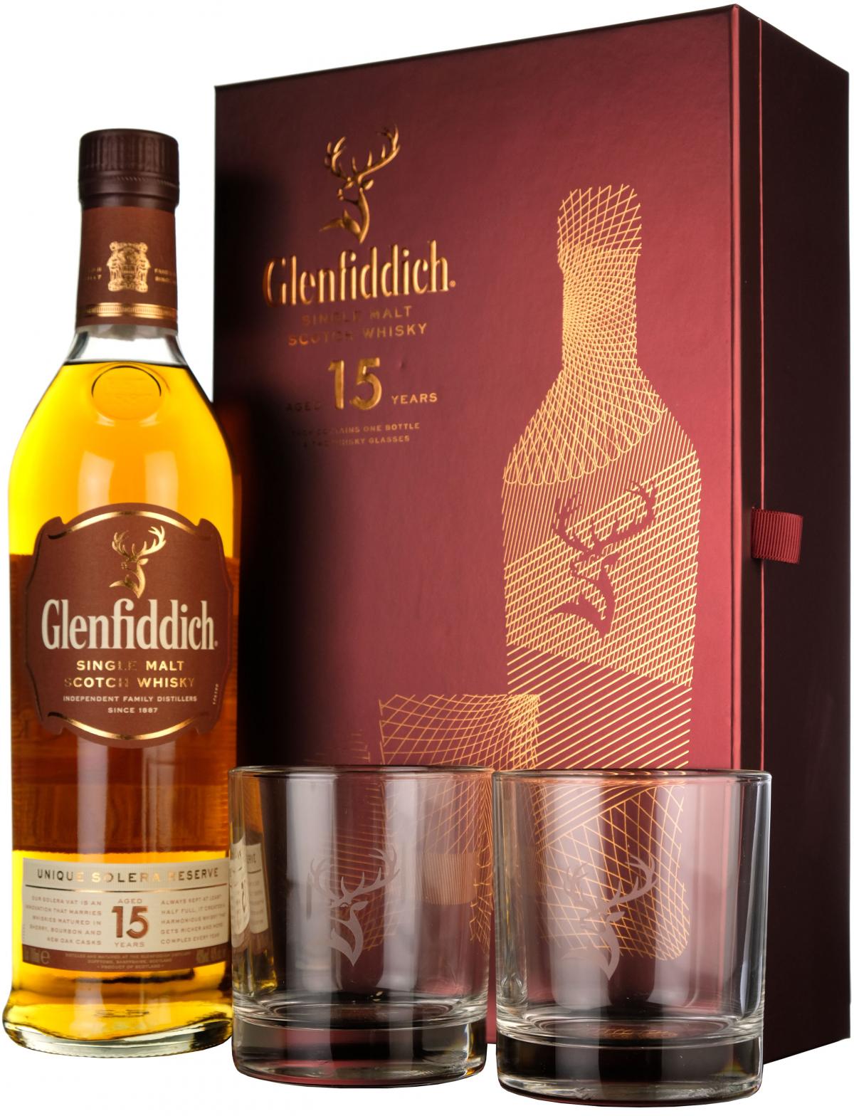 Glenfiddich 15 Year Old | Solera Reserve Glass Pack