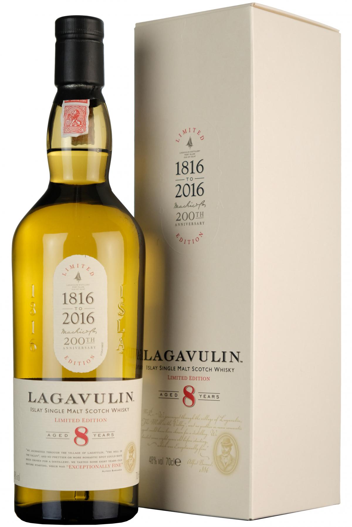 Lagavulin 8 Year Old | 200th Anniversary