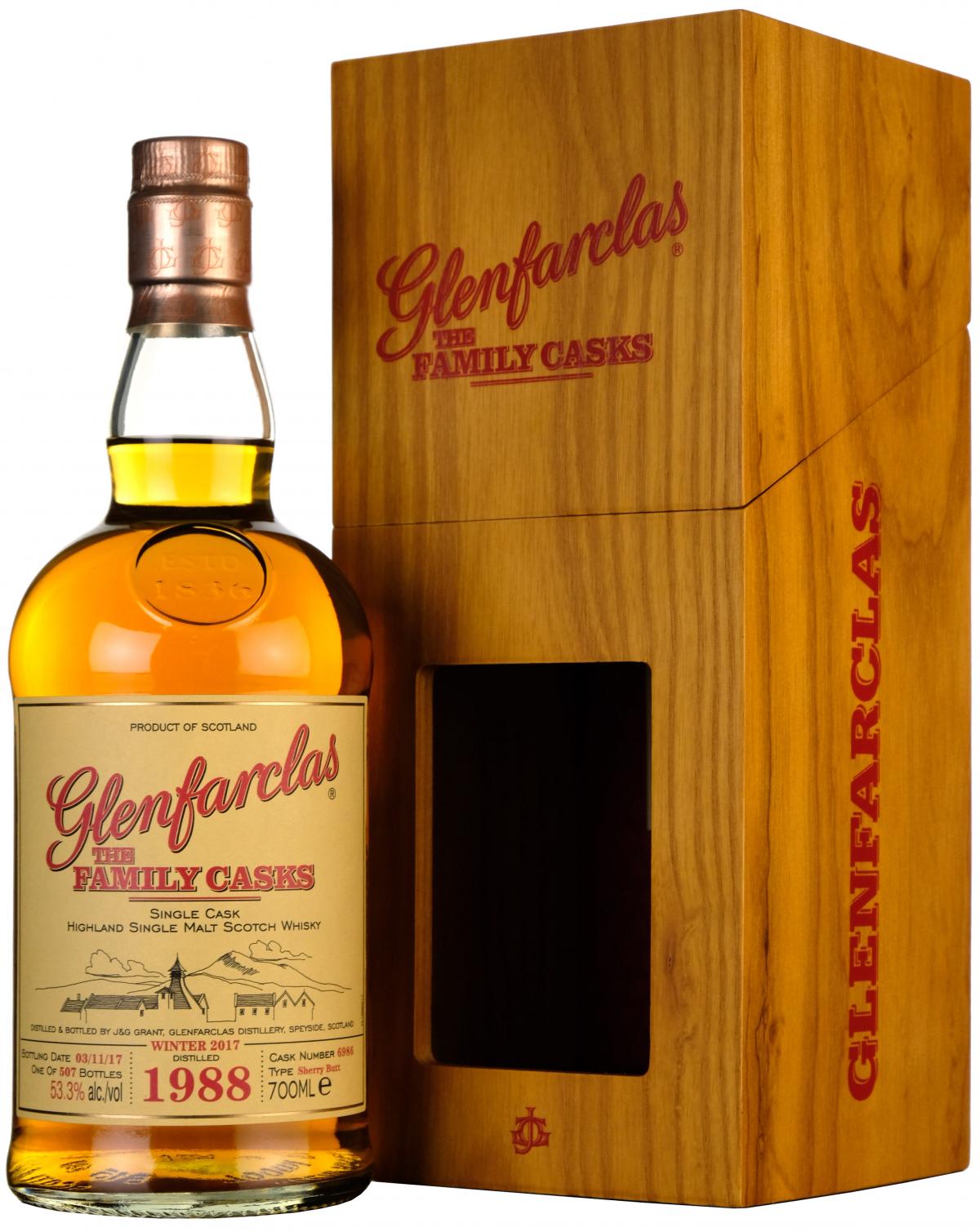 Glenfarclas 1988-2017 | The Family Cask 6986