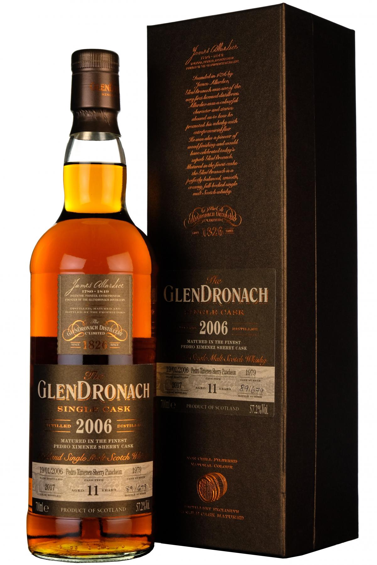 Glendronach 2006-2017 | 11 Year Old | Single Cask 1979 | Batch 16