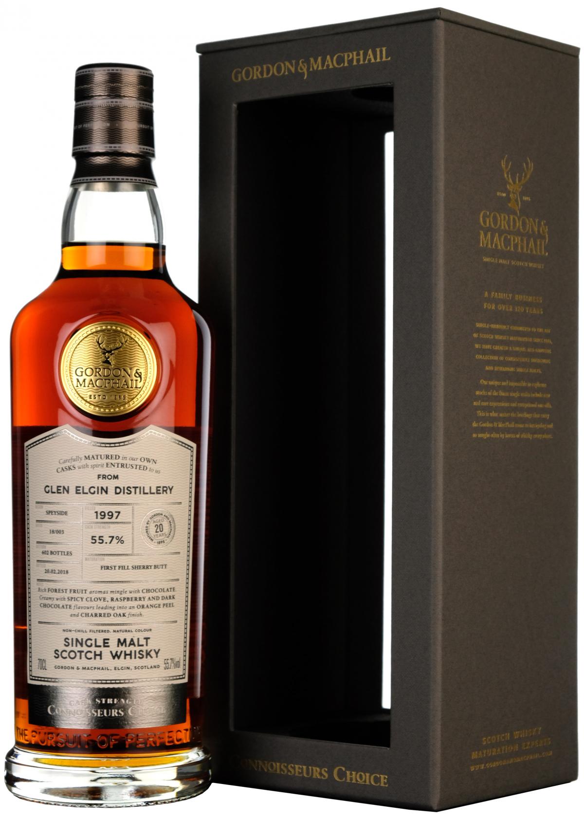 Glen Elgin 1997-2018 | 20 Year Old | Connoisseurs Choice Cask Strength