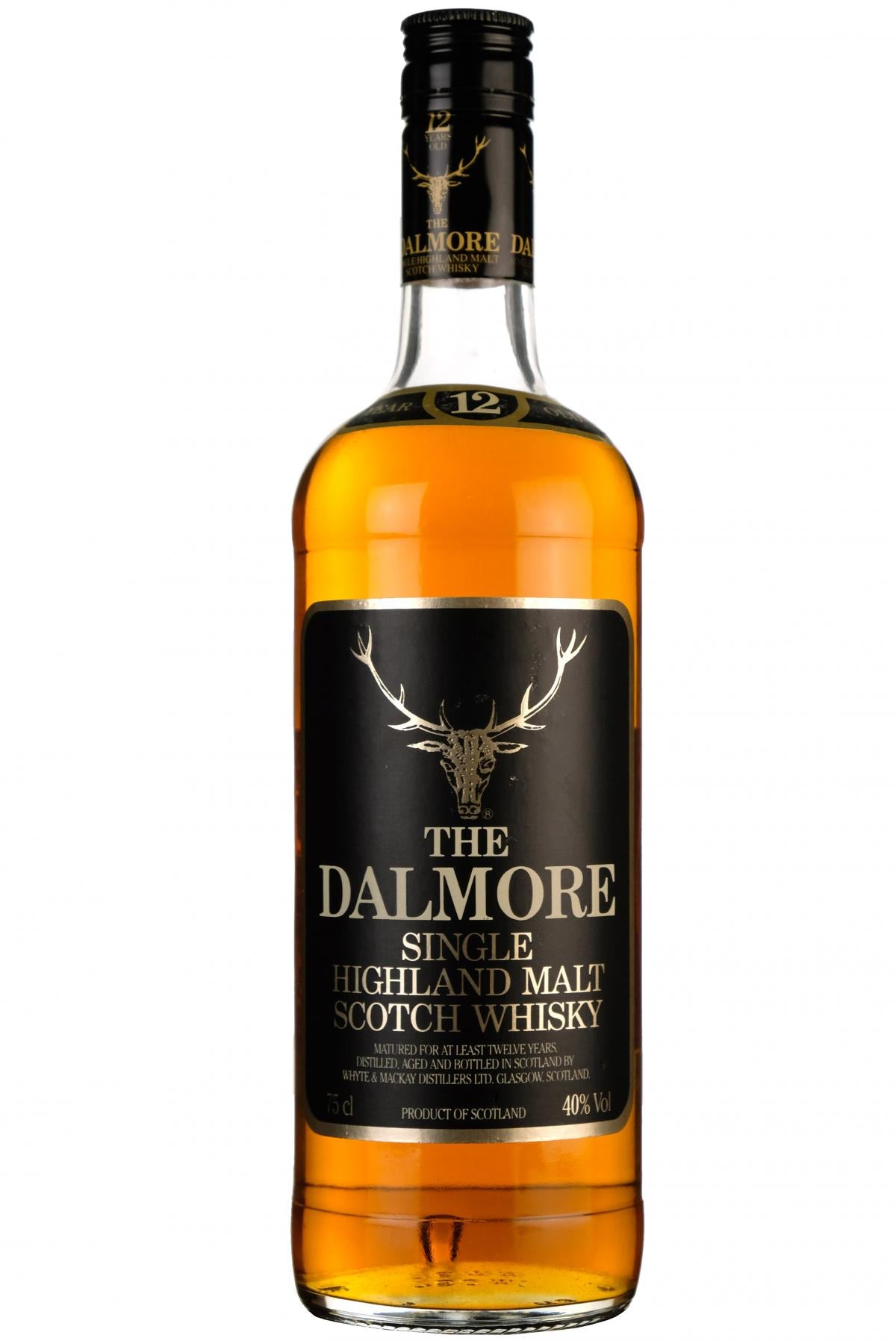 dalmore, 12, year, old, 1980s, highland, single, malt, scotch, whisky, whiskey