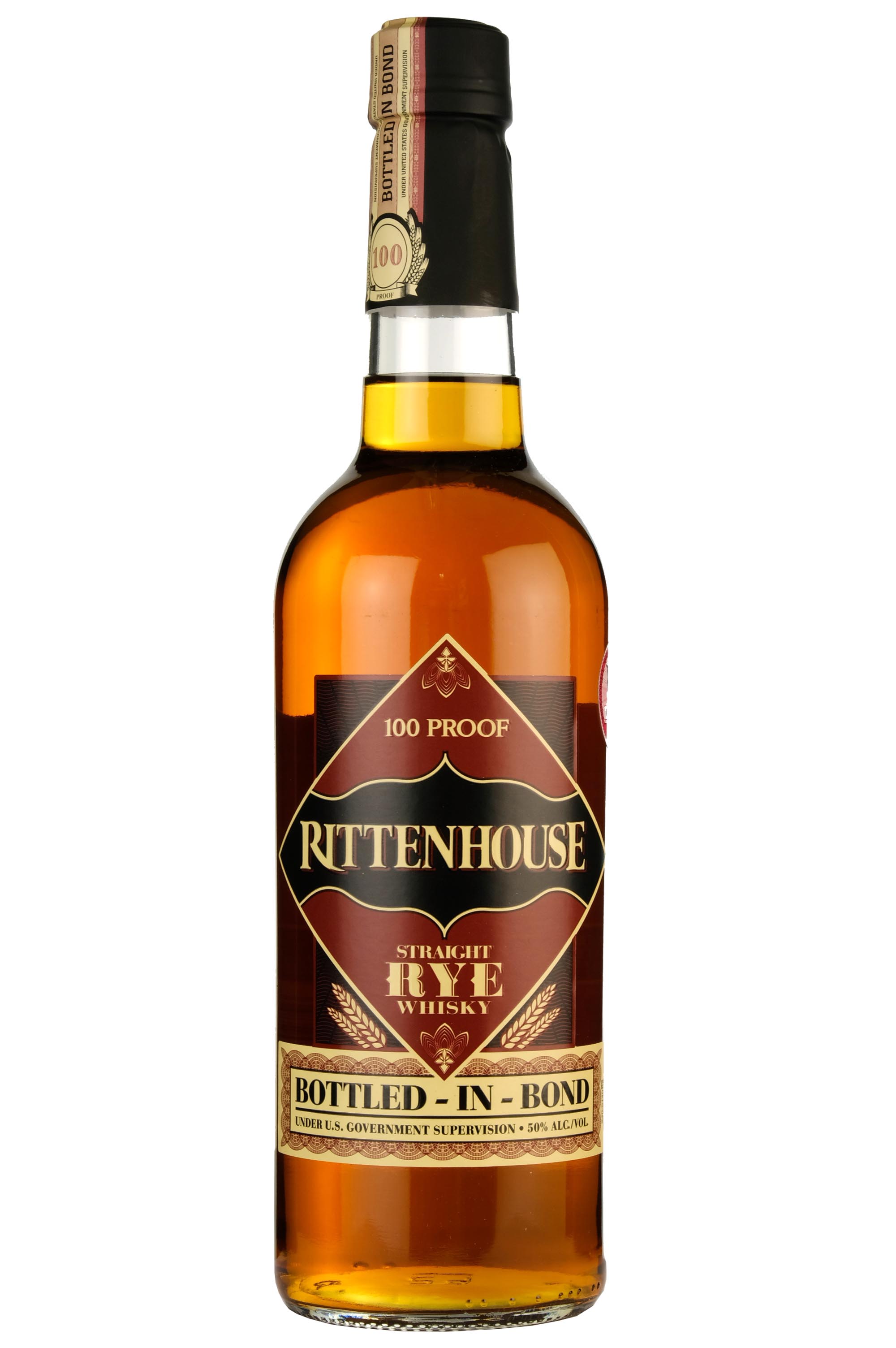 Rittenhouse Straight Rye Whiskey 100 Proof