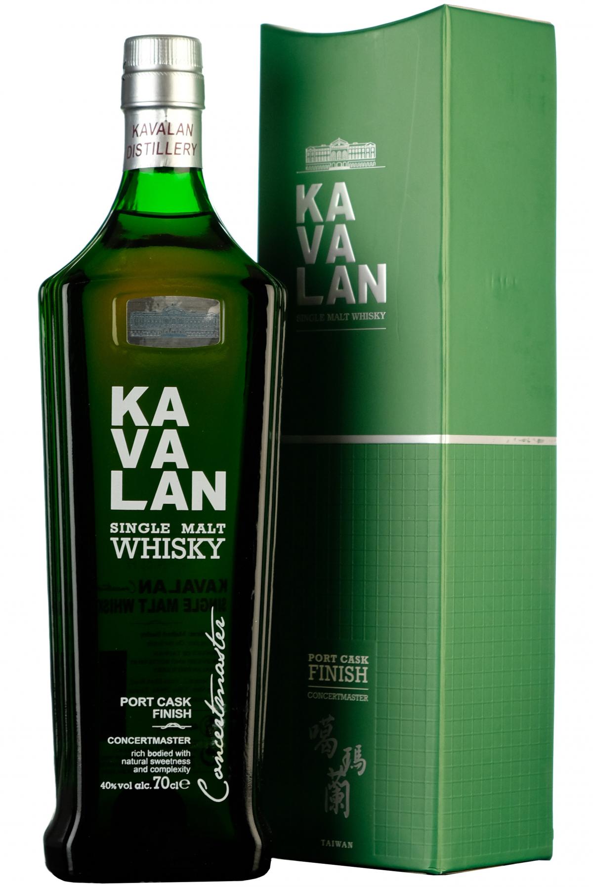 Kavalan Concertmaster Port Cask Finish