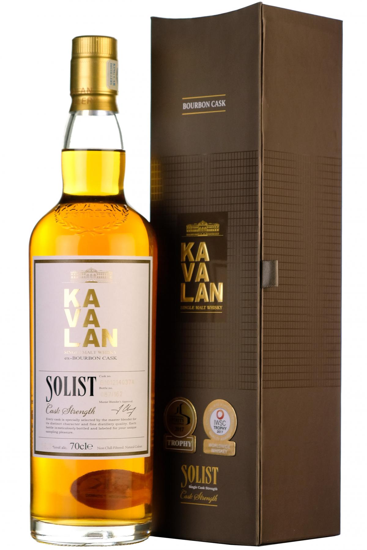 Kavalan Solist Bourbon Cask #037A