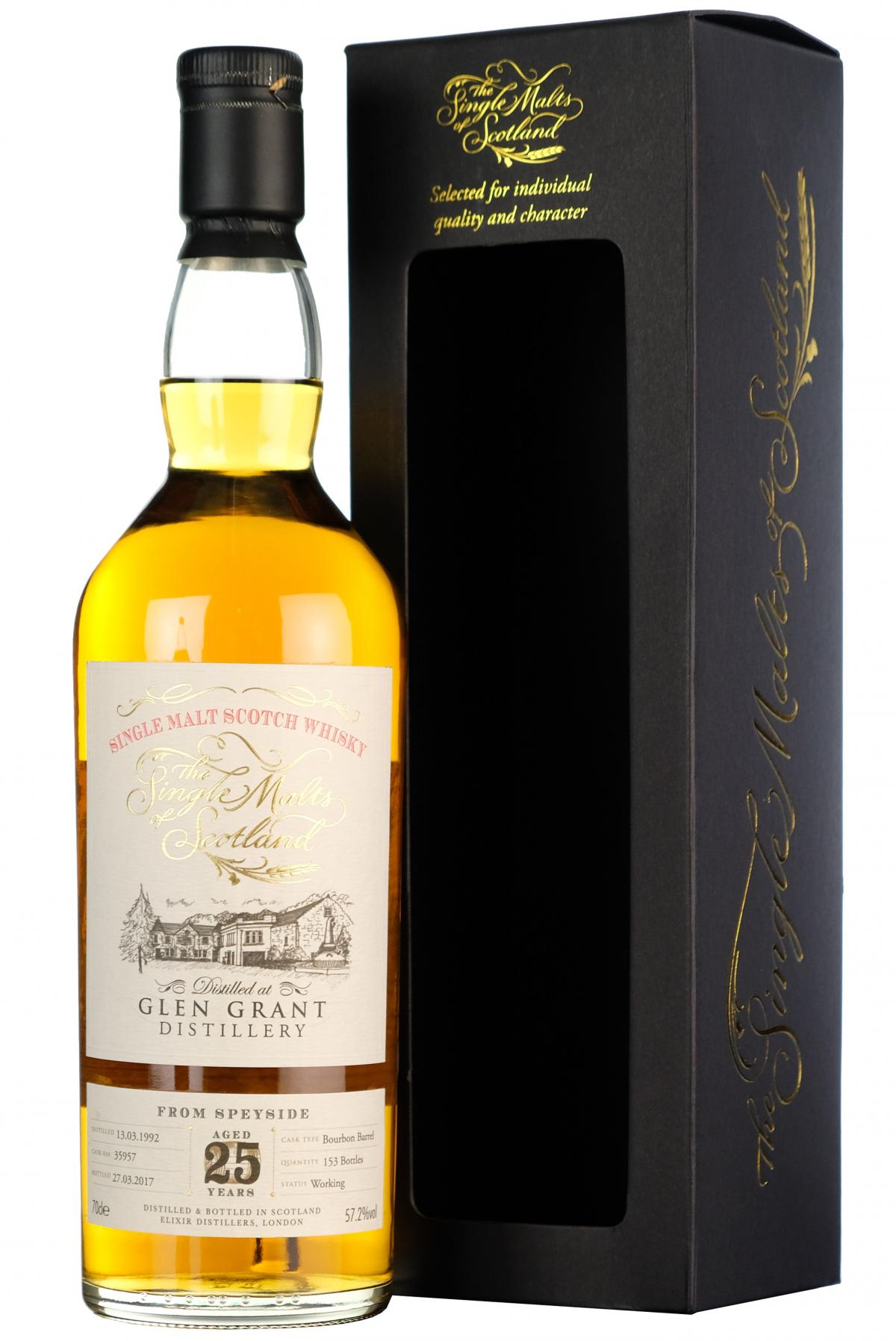 Glen Grant 1992-2017 | 25 Year Old The Single Malts Of Scotland 35957