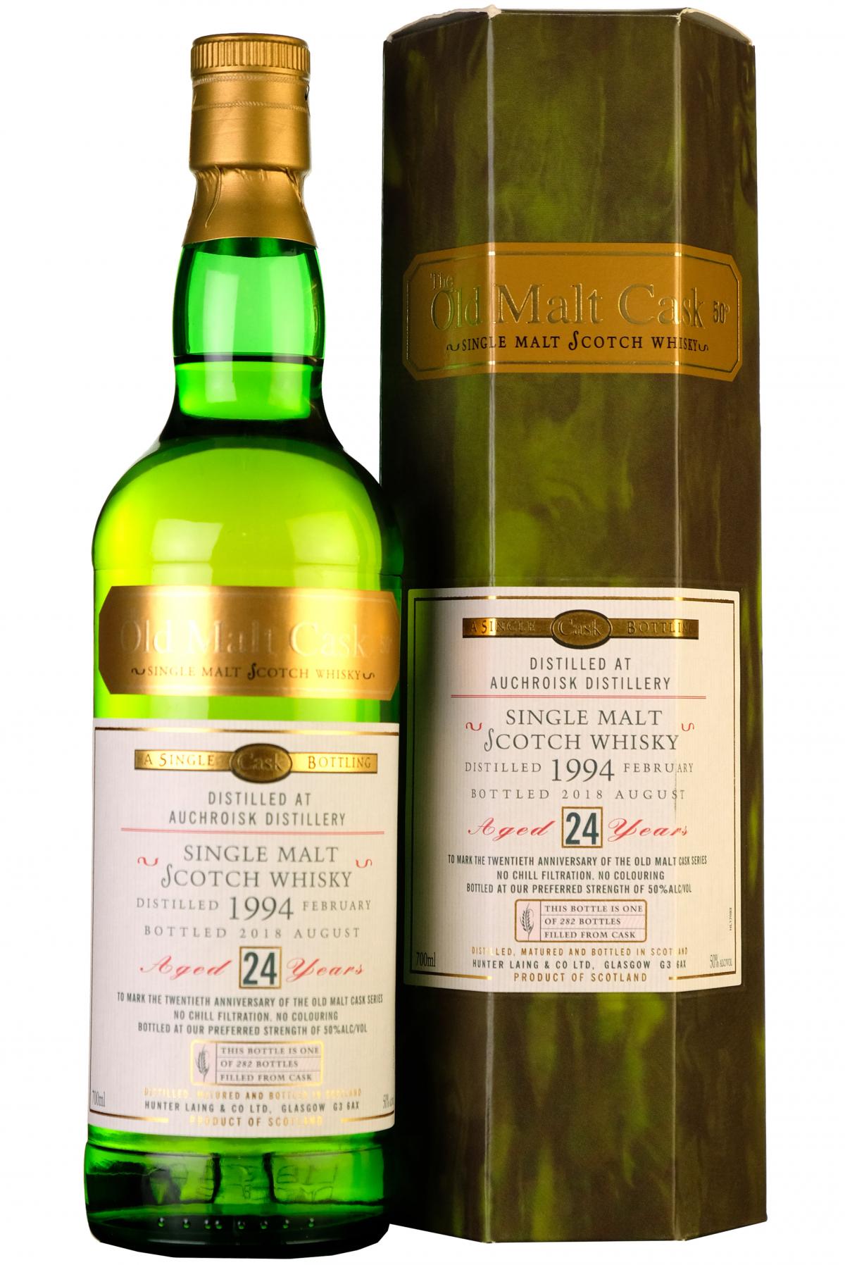 Auchroisk 1994-2018 | 24 Year Old | Old Malt Cask 20th Anniversary