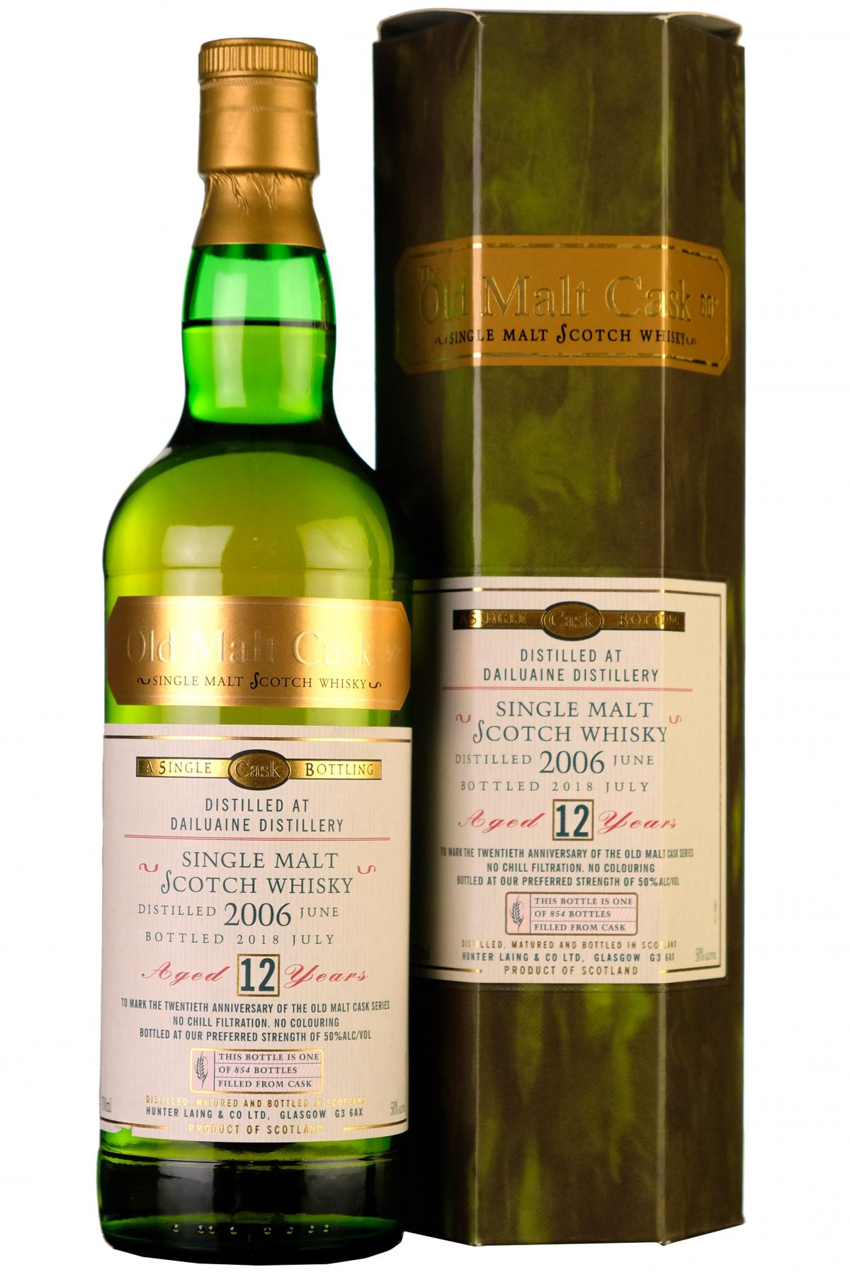 Dailuaine 2006-2018 | 12 Year Old | Old Malt Cask 20th Anniversary