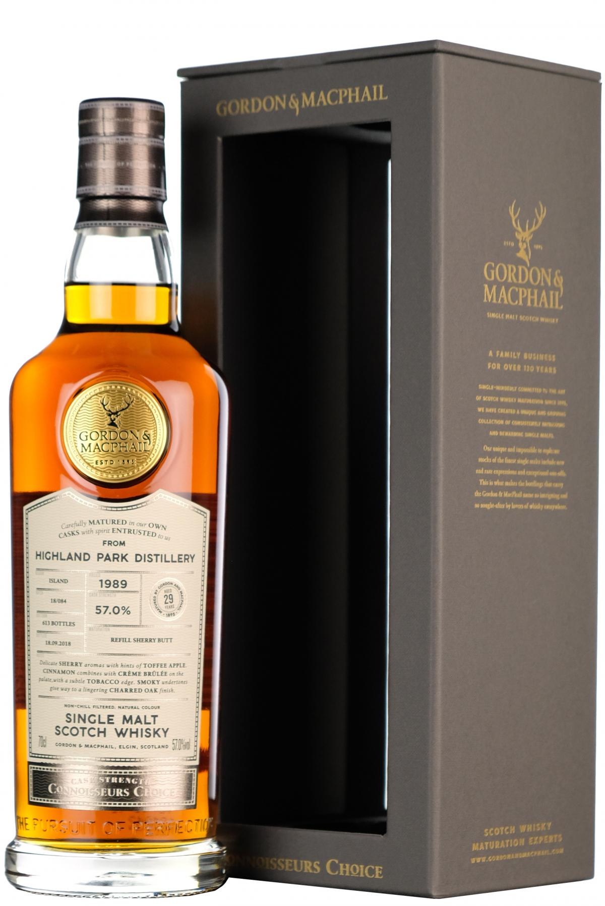 Highland Park 1989-2018 | 29 Year Old | Connoisseurs Choice Cask Strength