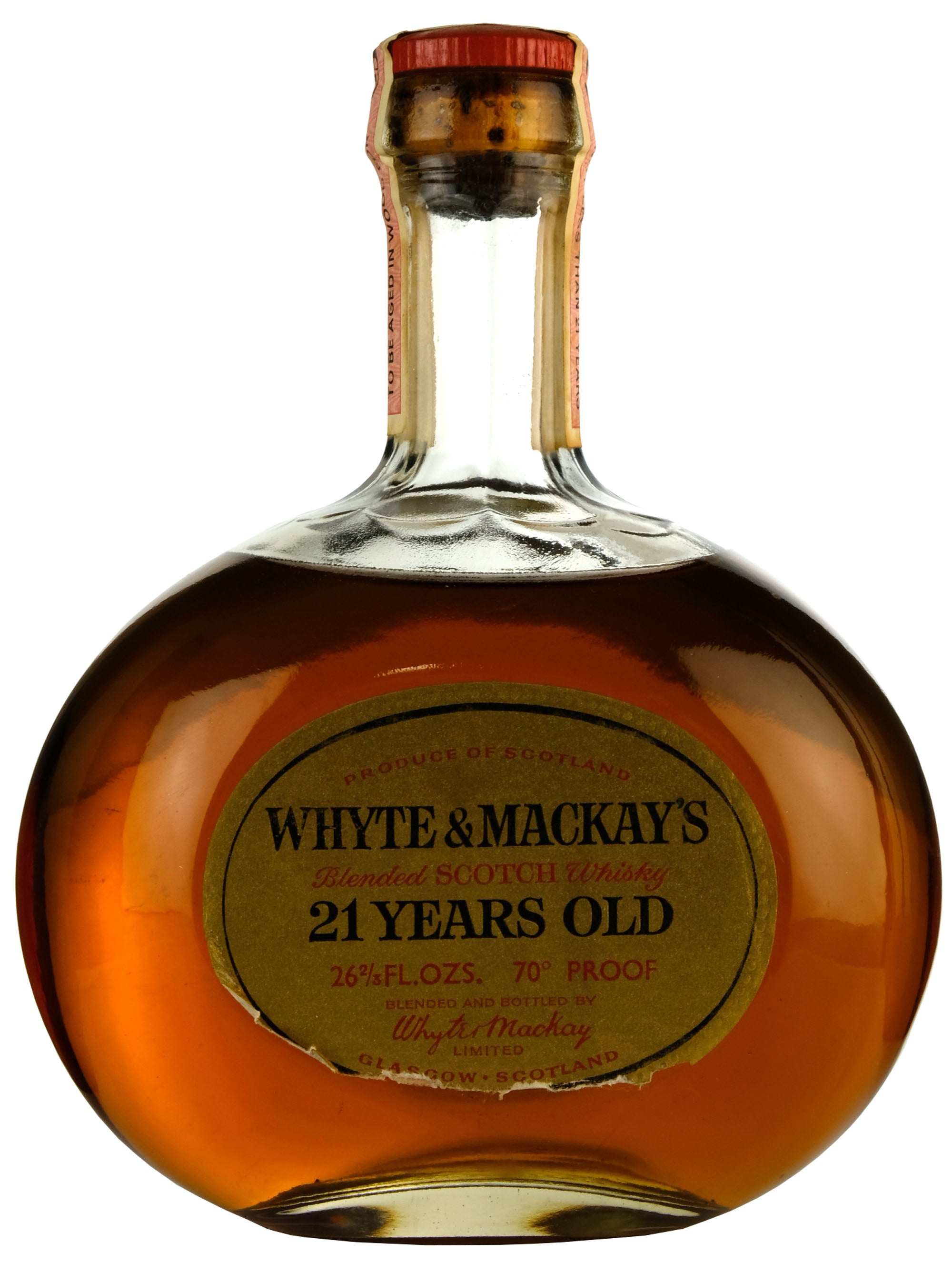 Whyte & Mackay 21 Year Old 1970s