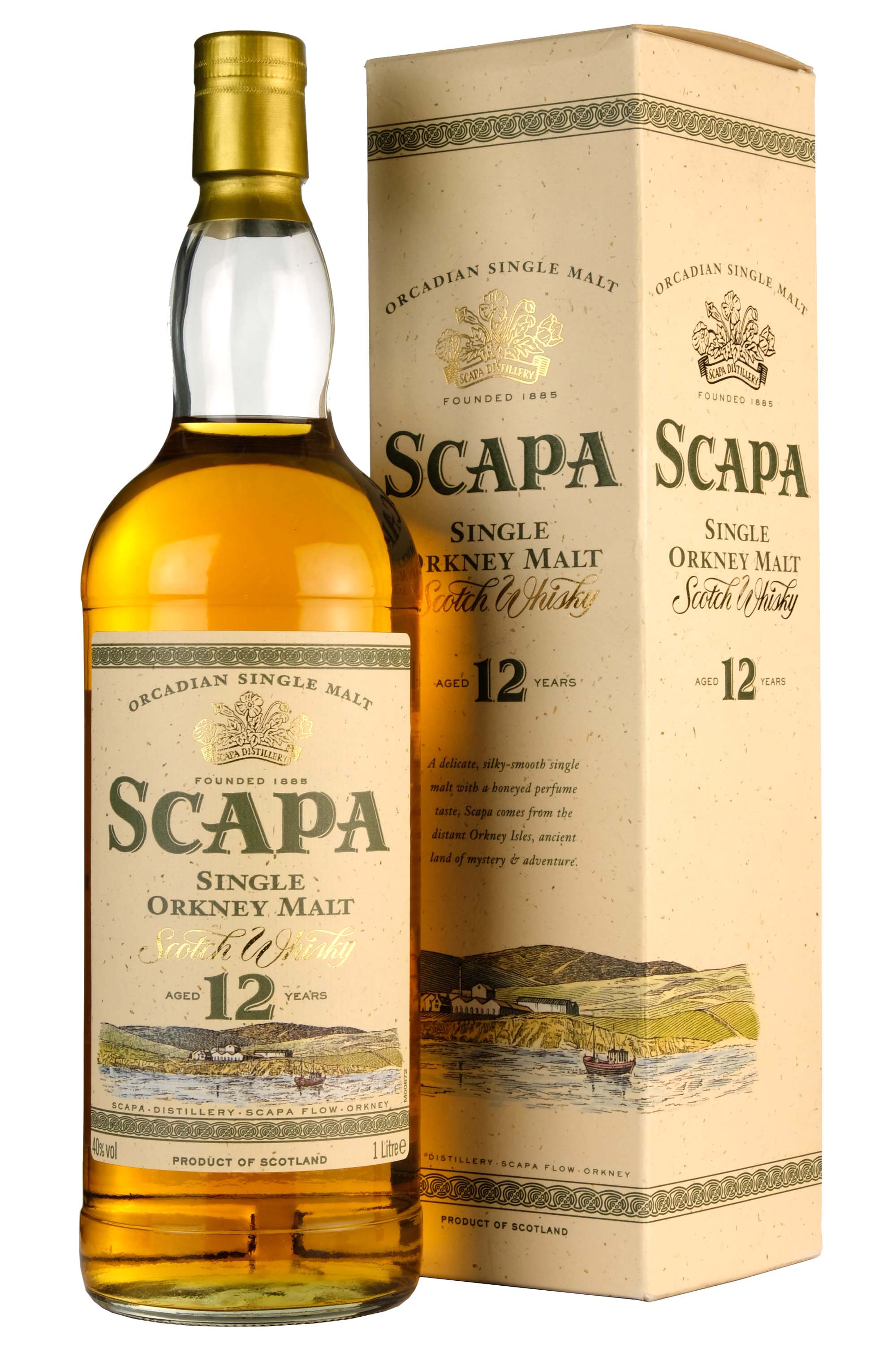Scapa 12 Year Old 1 Litre Circa 2000