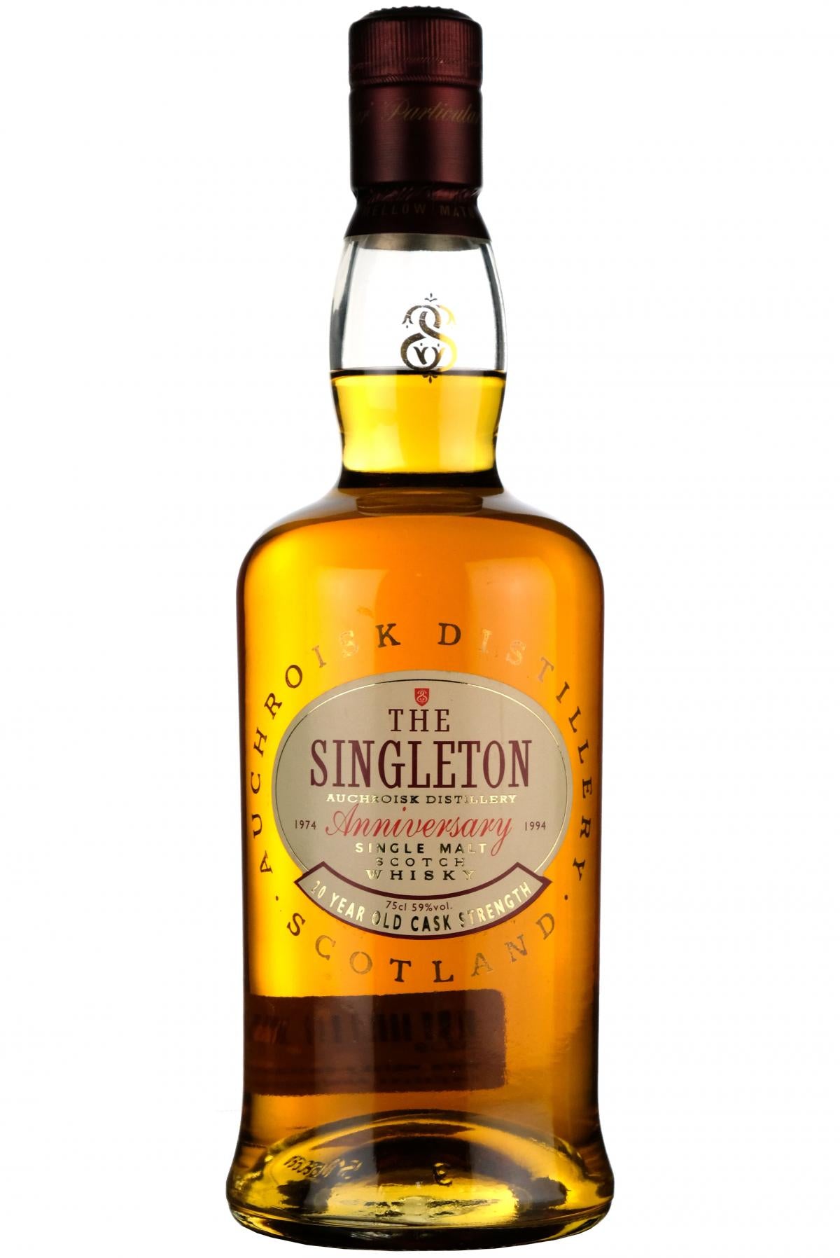 ガ　ラ　ポ　ン　様　　　専　用　で　す。Auchroisk 20年 Auchroisk Singleton 1974 20 Year Old Anniversary - Whisky Online