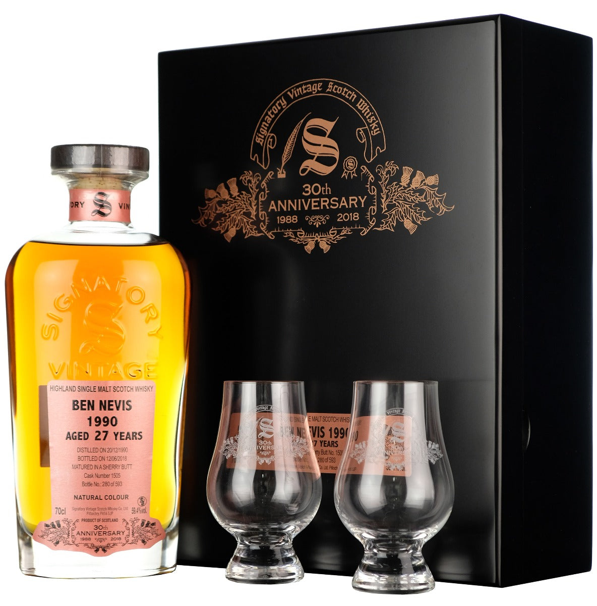 Ben Nevis 1990-2018 | 27 Year Old Signatory Vintage 30th Anniversary