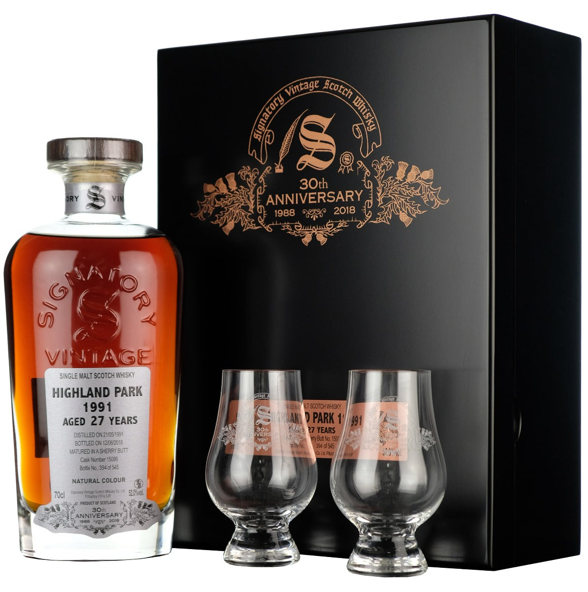 Highland Park 1991-2018 | 27 Year Old | Signatory Vintage 30th Anniversary