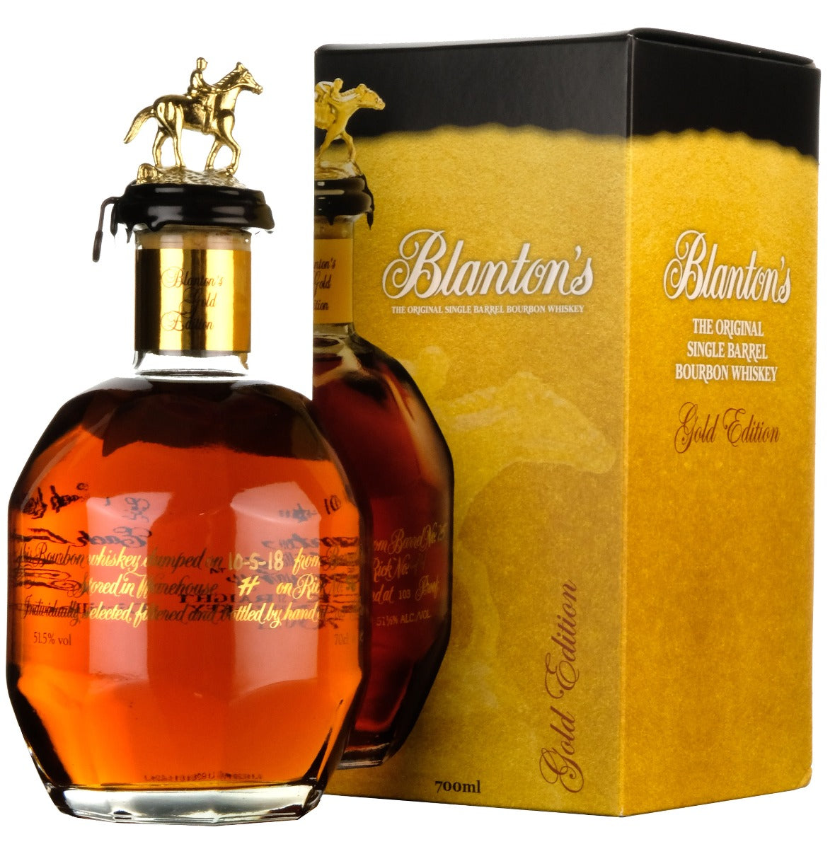 Blanton's Gold Edition Single Barrel 1908 Bottled 2018