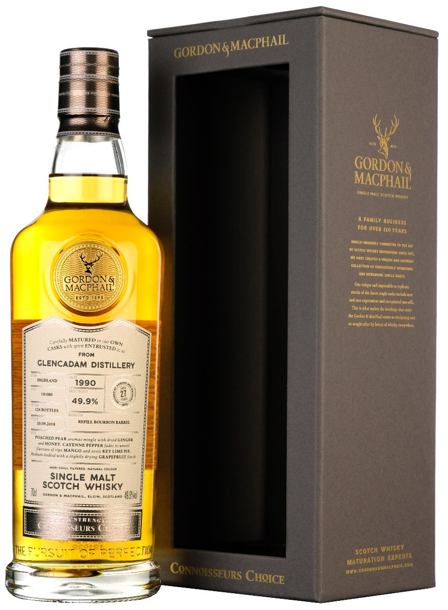 Glencadam 1990-2018 | 27 Year Old | Connoisseurs Choice Cask Strength