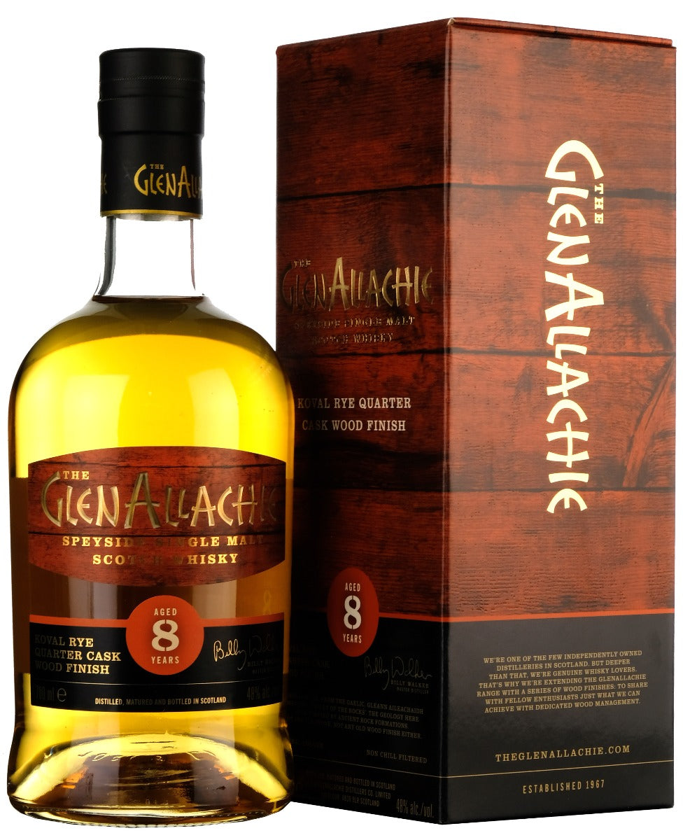 Glenallachie 8 Year Old Koval Rye Quarter Cask