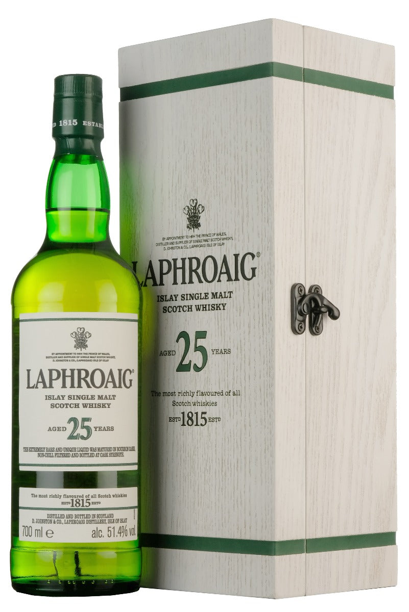 Laphroaig 25 Year Old Cask Strength Bottled 2019
