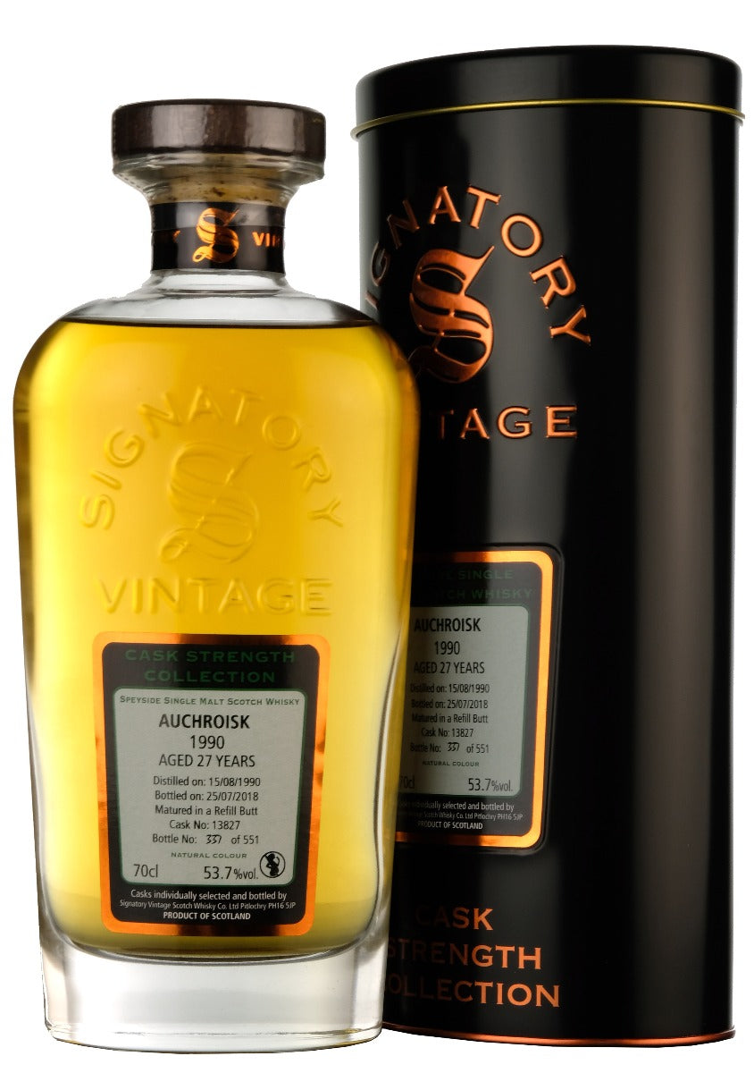 Auchroisk 1990-2018 | 27 Year Old Signatory Vintage Cask 13827