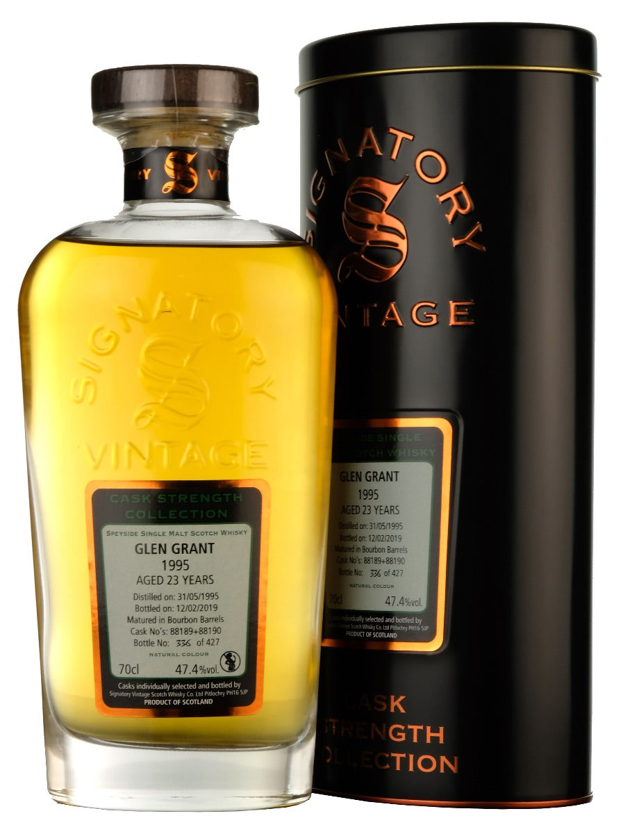 Glen Grant 1995-2019 | 23 Year Old Signatory Vintage