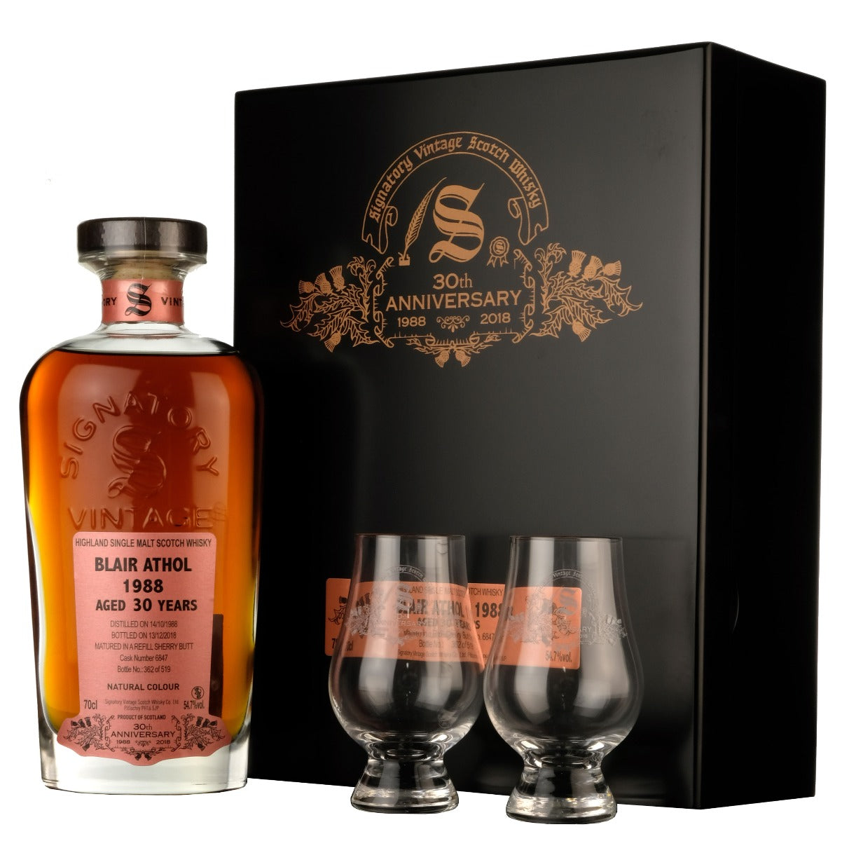 Blair Athol 1988-2018 | 30 Year Old Signatory Vintage 30th Anniversary