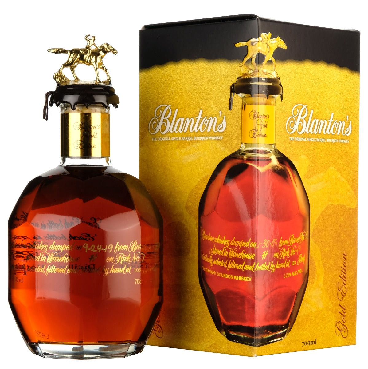Blanton's Gold Edition Single Barrel 339 Bottled 2019