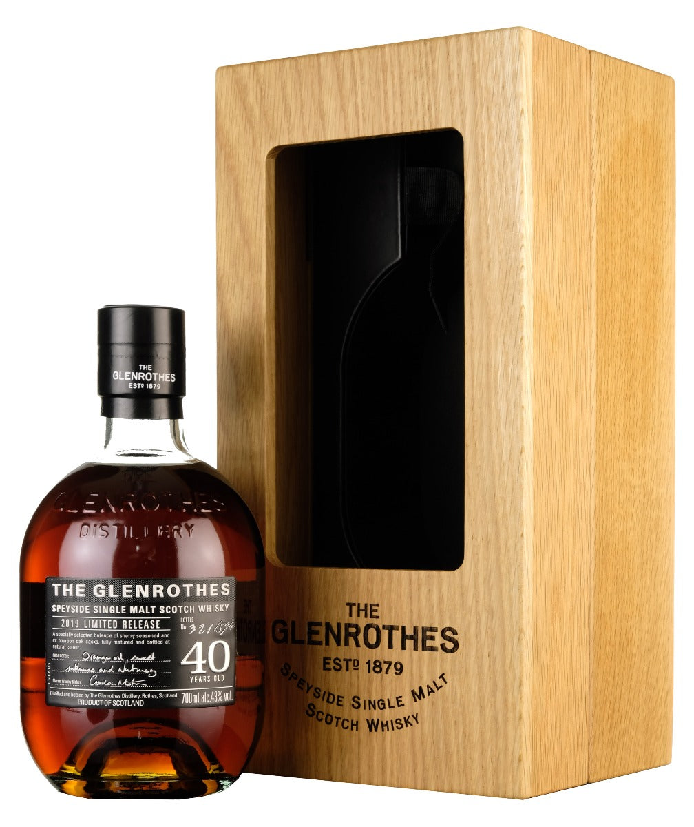 Glenrothes 40 Year Old 2019 Release
