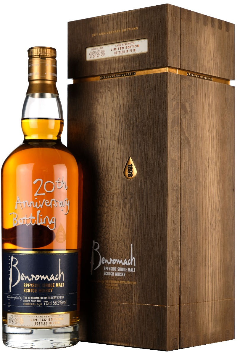 Benromach 1998-2018 20th Anniversary Bottling