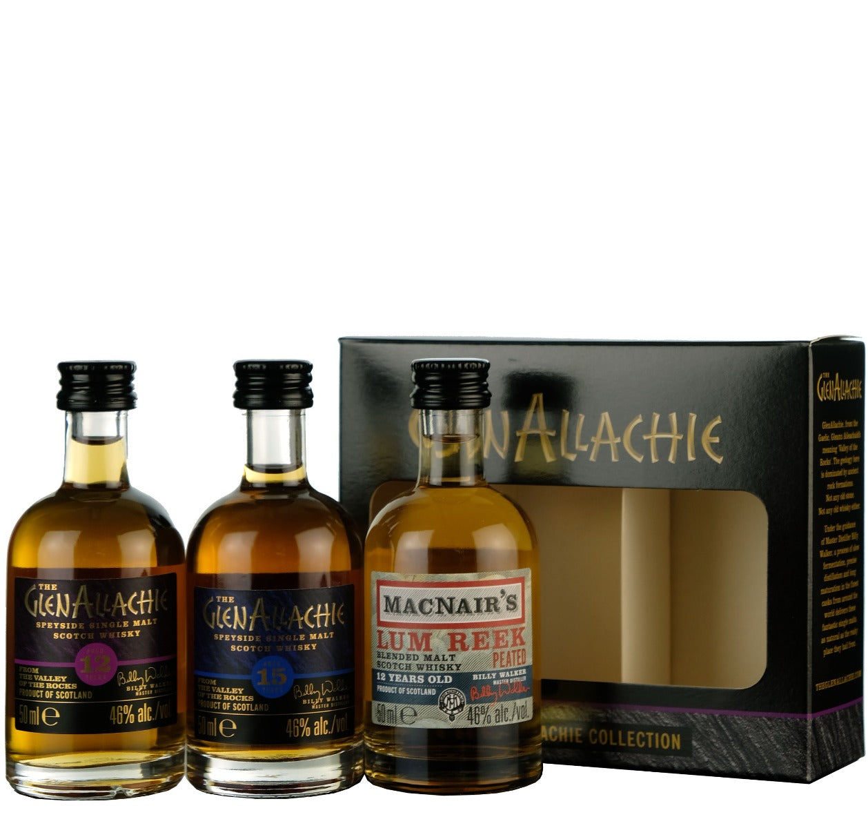 The Glenallachie Collection 5cl Miniature Gift Pack