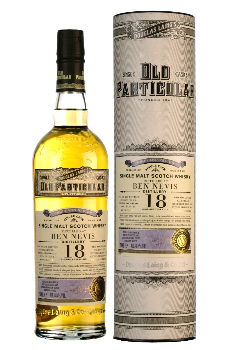 Ben Nevis 2001-2019 | 18 Year Old Old Particular | Single Cask DL13784