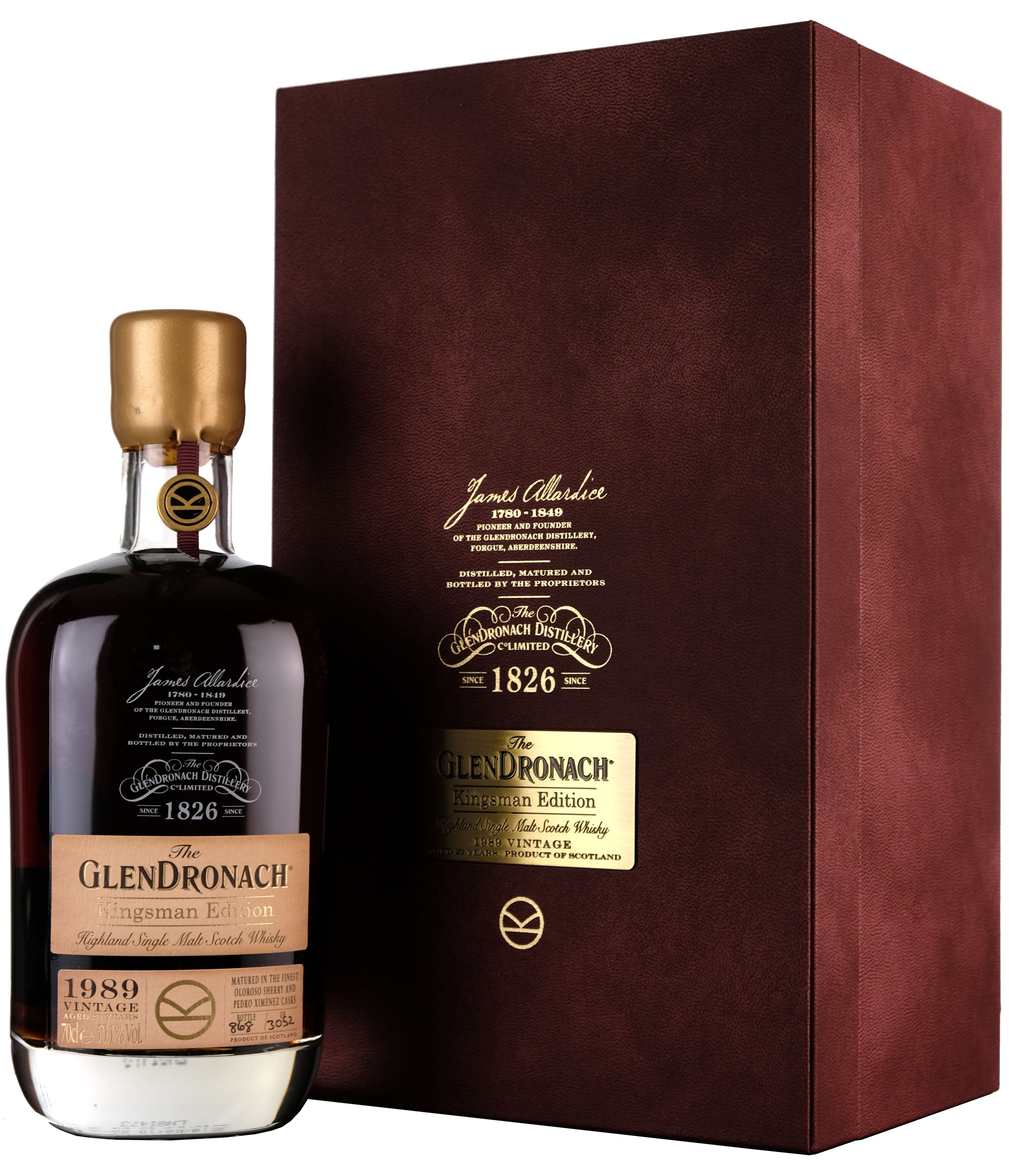 Glendronach 1989 | 27 Year Old Kingsman Edition 2020