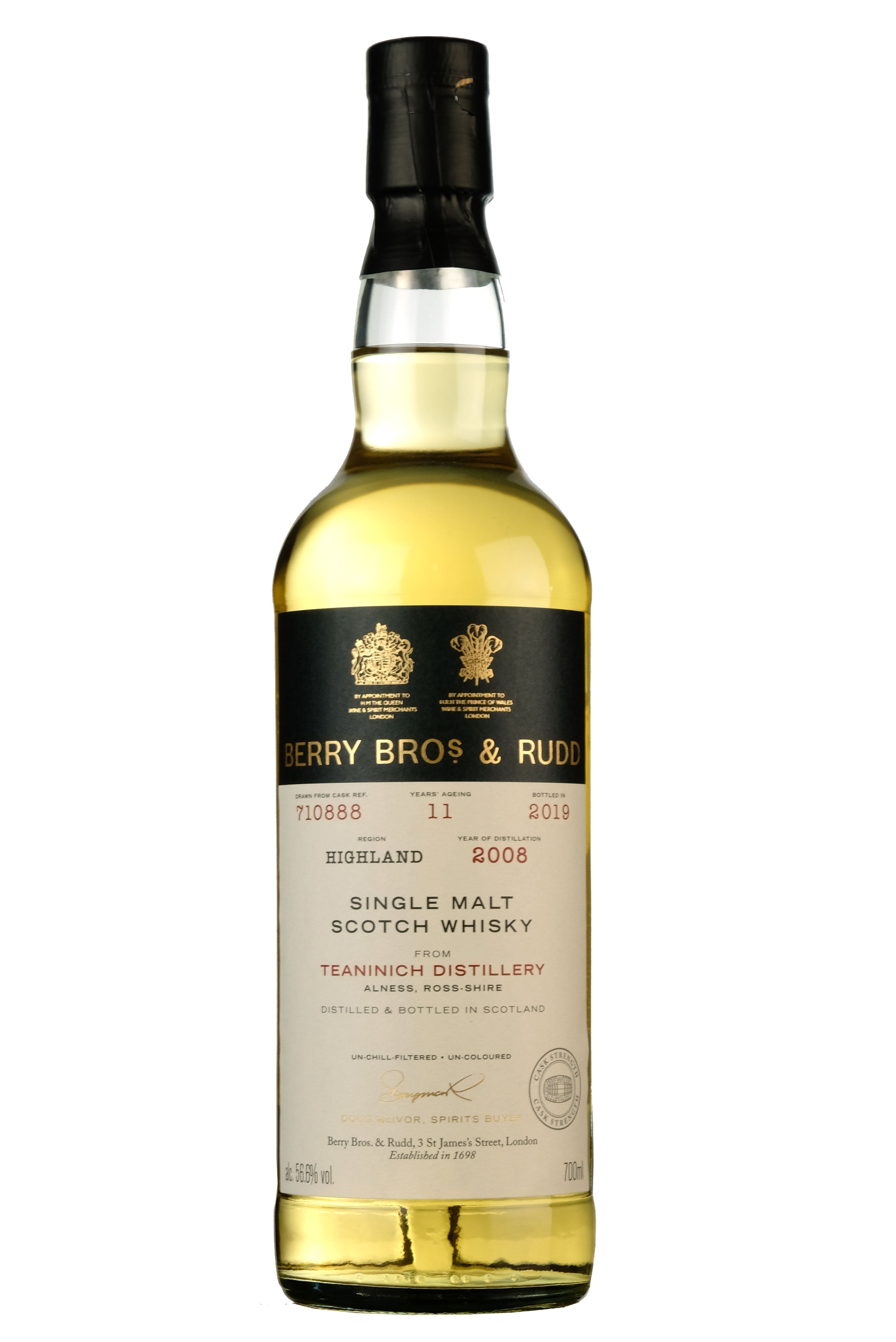 Teaninich 2008-2019 | 11 Year Old Berry Bros Single Cask 710888