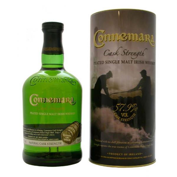 connemara, cask, strength, peated, single, malt, irish, whisky, whiskey
