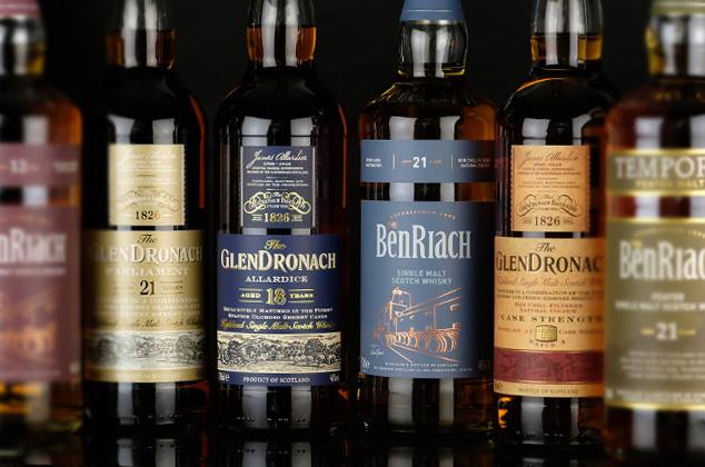 Glendronach Benriach & Glenglassaugh Burns Night Whisky Tasting