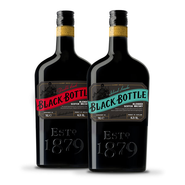 New Arrivals - Black Bottle Alchemy Double Cask and Island Smoke!