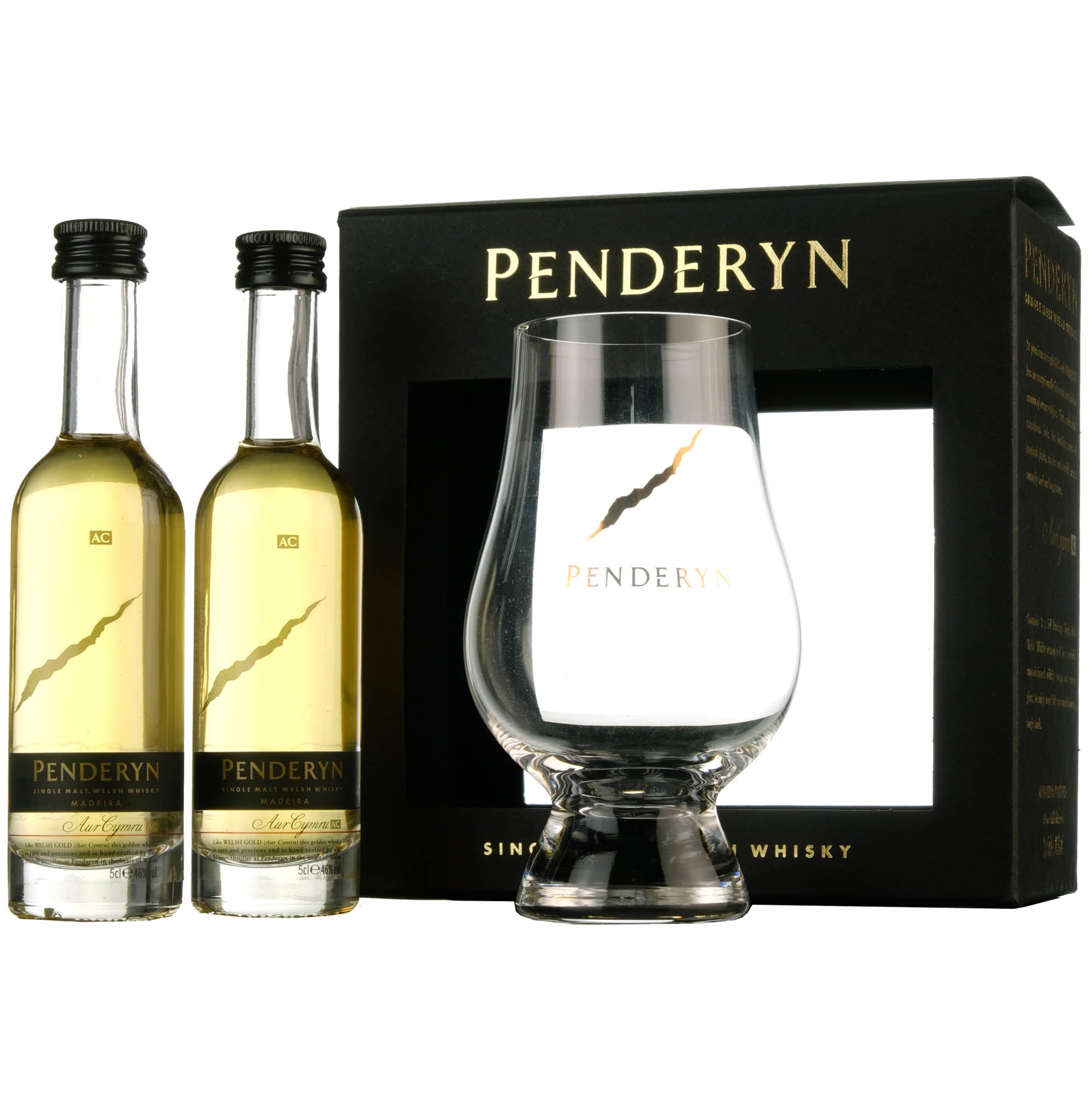 Penderyn Madeira Miniature Glass Gift Pack