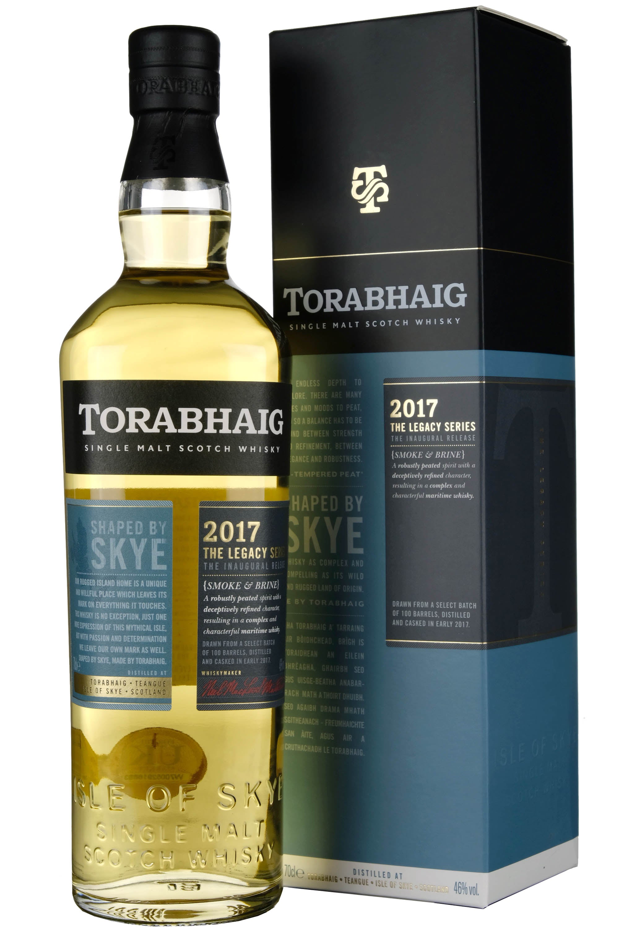Torabhaig 2017 The Legacy Series Inaugural Release Bottled 2021