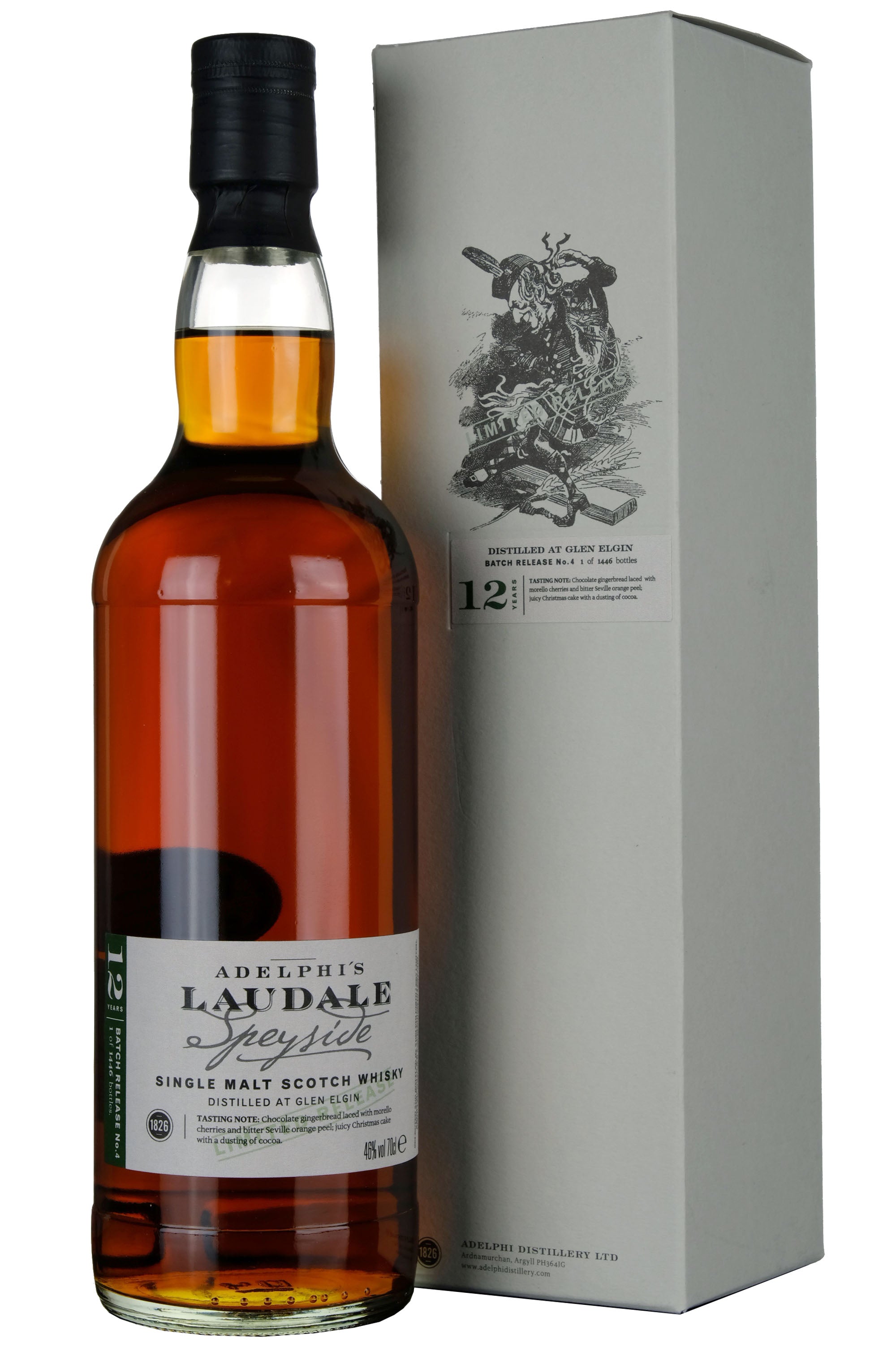 Glen Elgin 12 Year Old Adelphi Laudale Batch 4