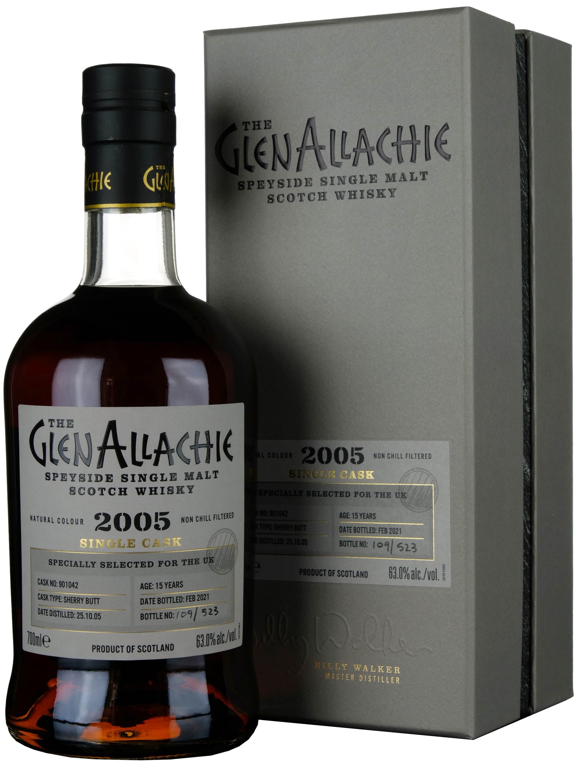 Glenallachie 2005-2021 | 15 Year Old Single Cask 901042 UK Exclusive