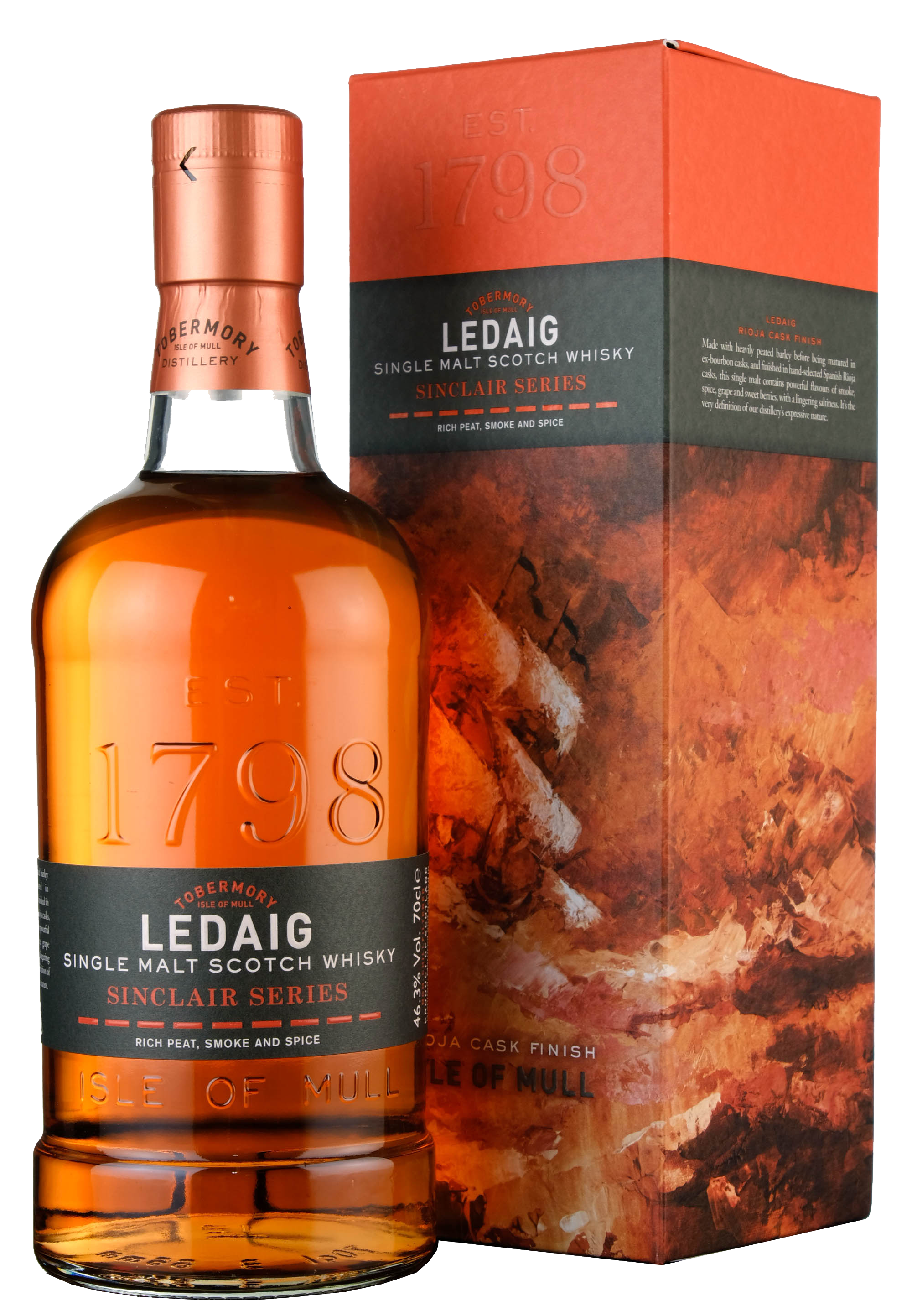 Ledaig Rioja Cask Finish | Sinclair Series