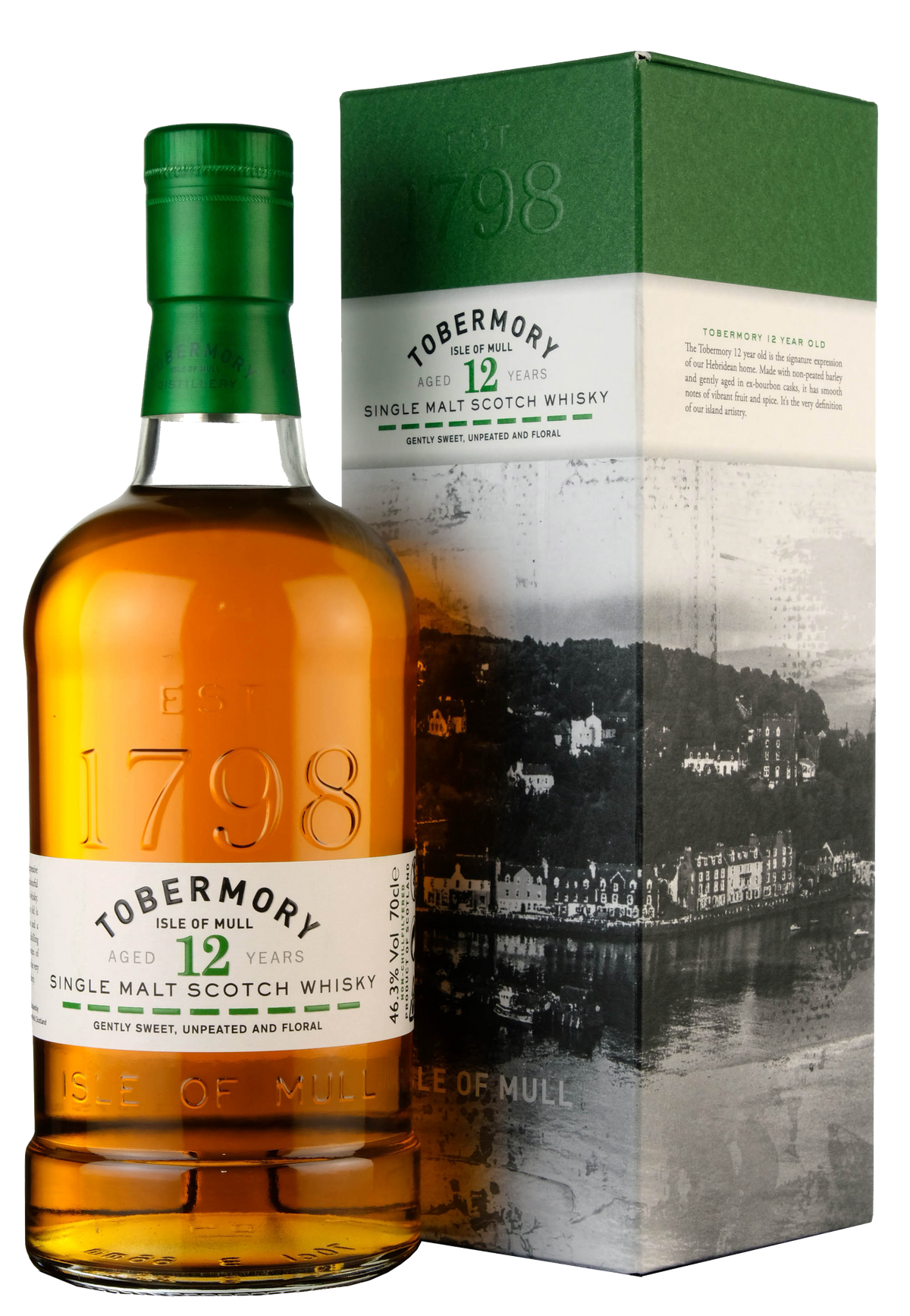 Tobermory 12 Year Old Island Single Malt - Whisky-Online Shop