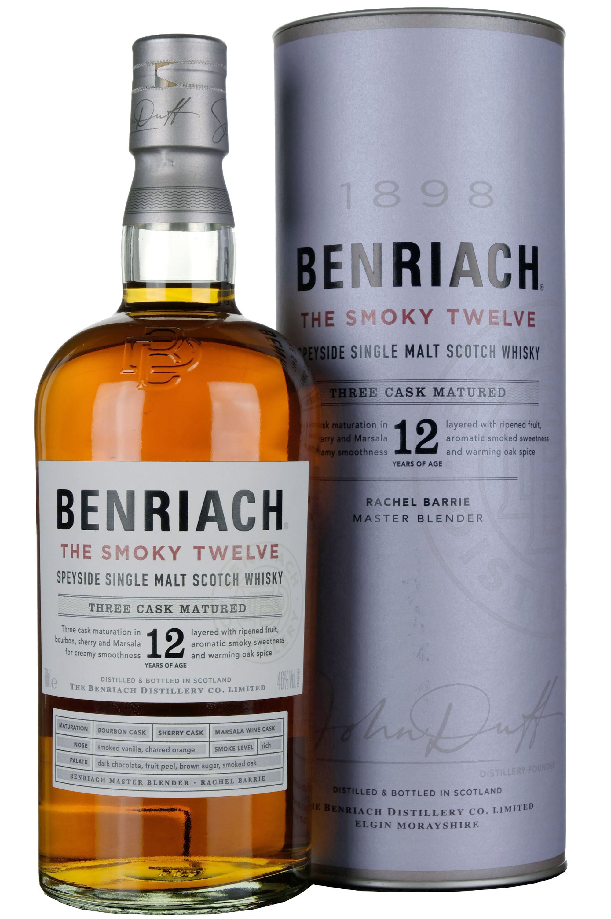 Benriach The Smoky Twelve 12 Year Old Three Cask Matured