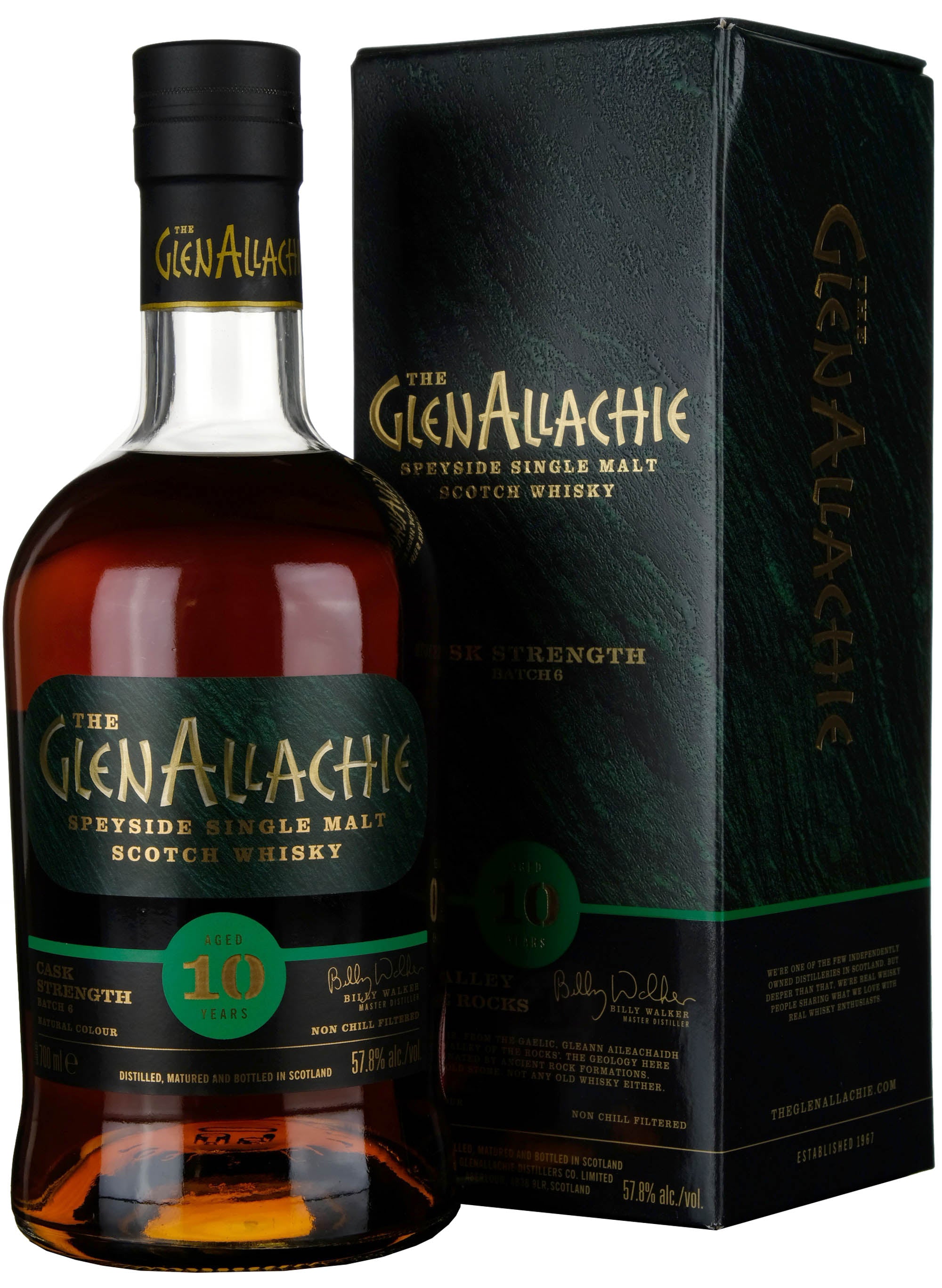 Glenallachie 10 Year Old Cask Strength Batch 6 Bottled 2021