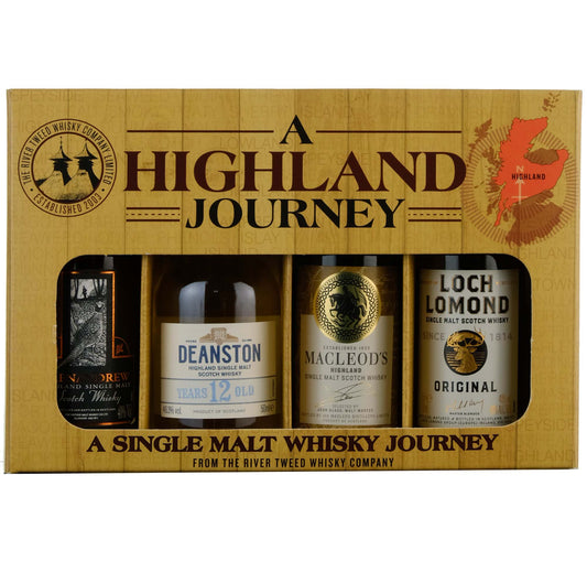 A Highland Journey Whisky Miniature Gift Set